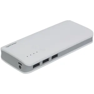 10,000-mAh Rubber-Coated Power Bank