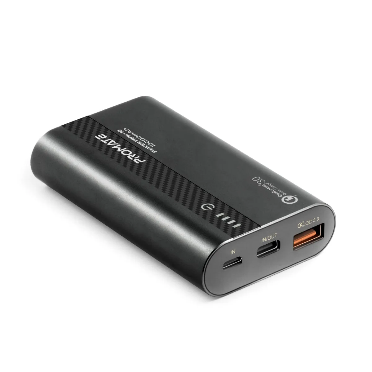 10000mAh Ultra-Fast Charging Power Bank with 18Watt Power Delivery and QC 3.0