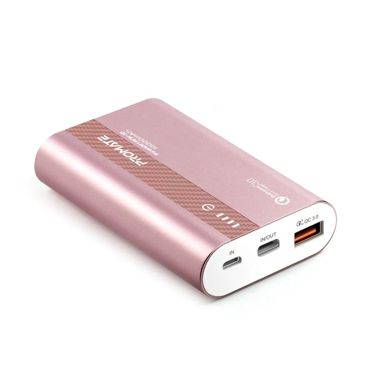 10000mAh Ultra-Fast Charging Power Bank with 18Watt Power Delivery and QC 3.0