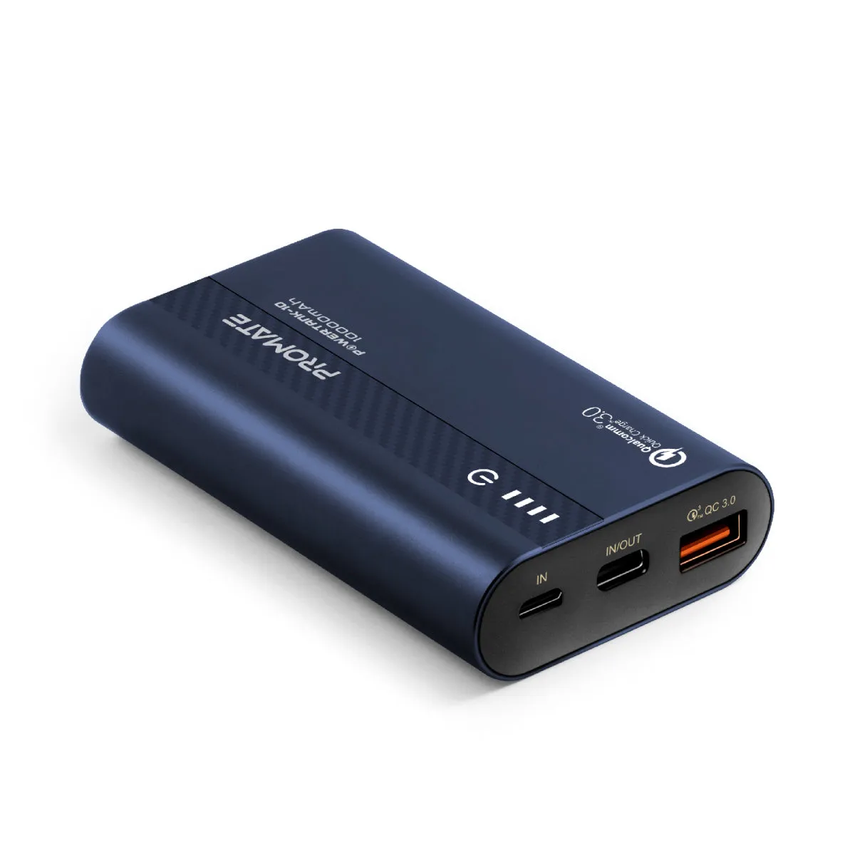 10000mAh Ultra-Fast Charging Power Bank with 18Watt Power Delivery and QC 3.0