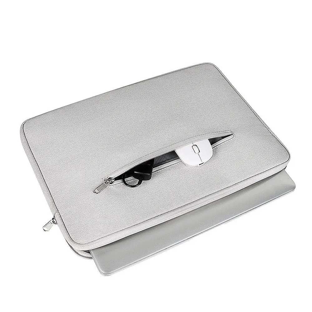 15.4/13.3 Inch Laptop Sleeve Computer Case Waterproof Laptop Bag Portable Carrying Bag for 13.3-15.4 Inch Laptop