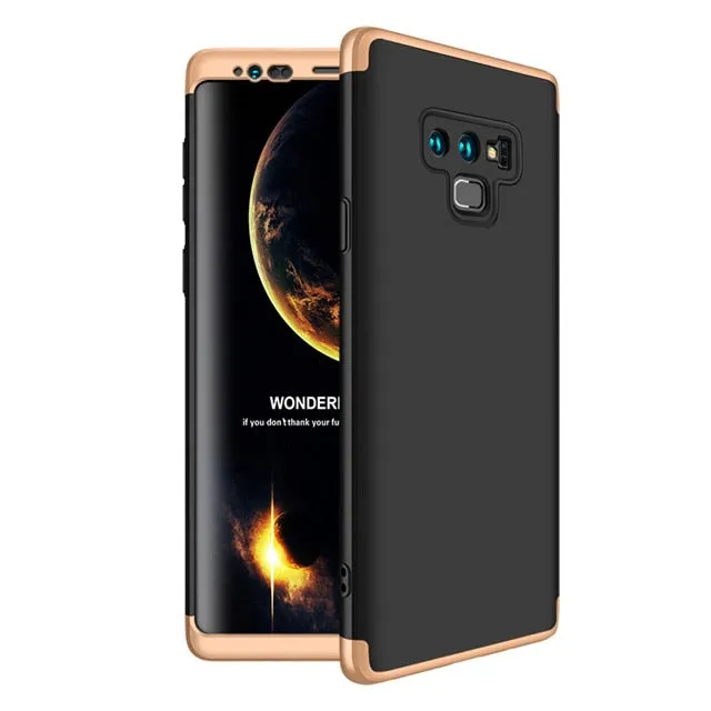 360 Full Protection Case For Samsung Note 9 Case Luxury Hard PC Shockproof Back Cover Case For Samsung Galaxy Note 9 Note9 Coque