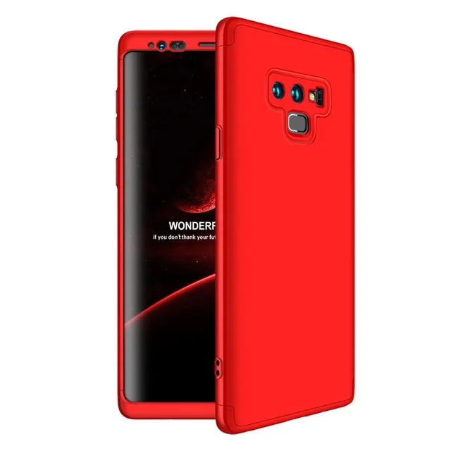 360 Full Protection Case For Samsung Note 9 Case Luxury Hard PC Shockproof Back Cover Case For Samsung Galaxy Note 9 Note9 Coque