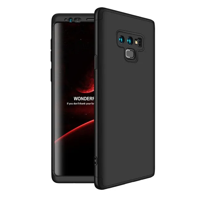 360 Full Protection Case For Samsung Note 9 Case Luxury Hard PC Shockproof Back Cover Case For Samsung Galaxy Note 9 Note9 Coque