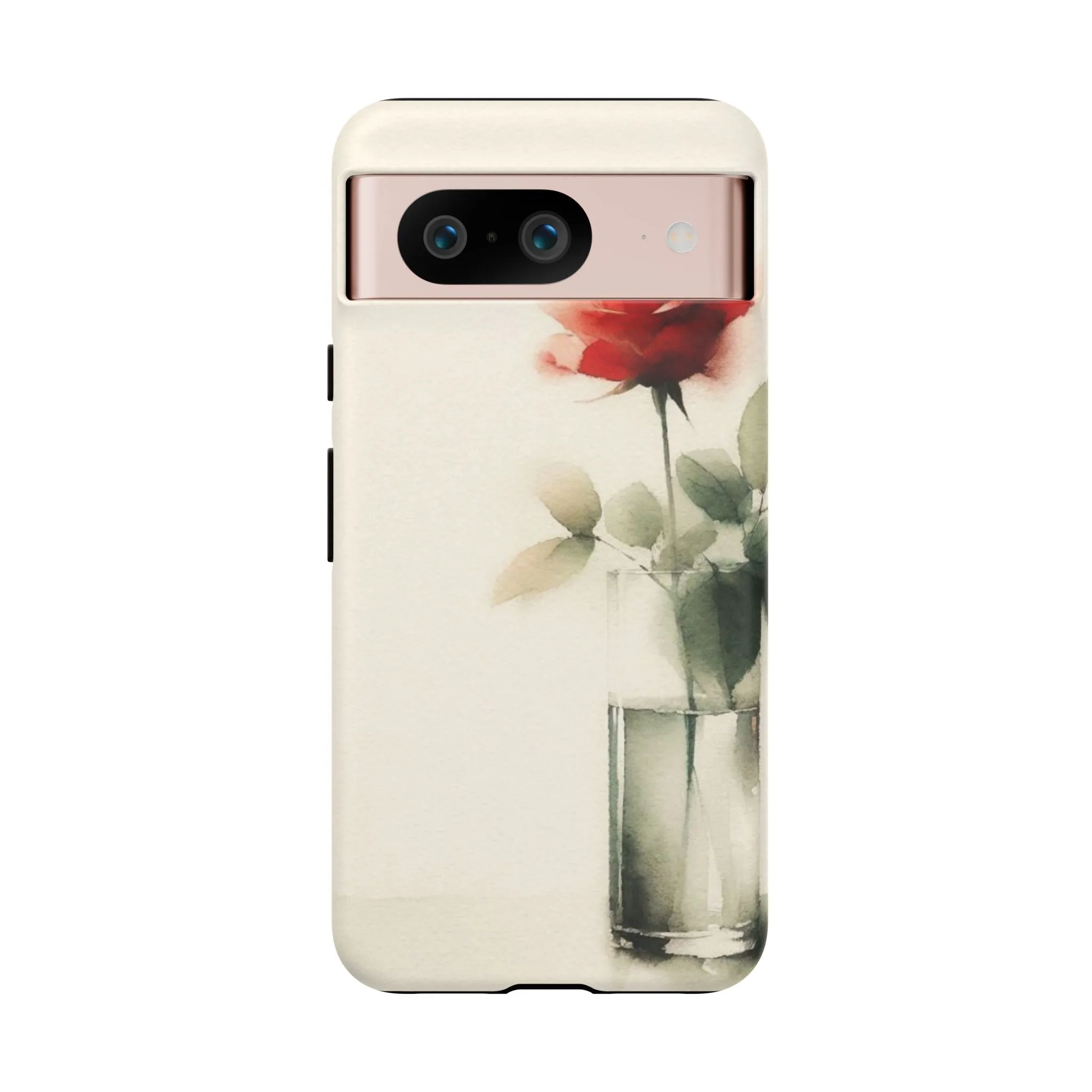 A rose in a vase minimal Tough Cases