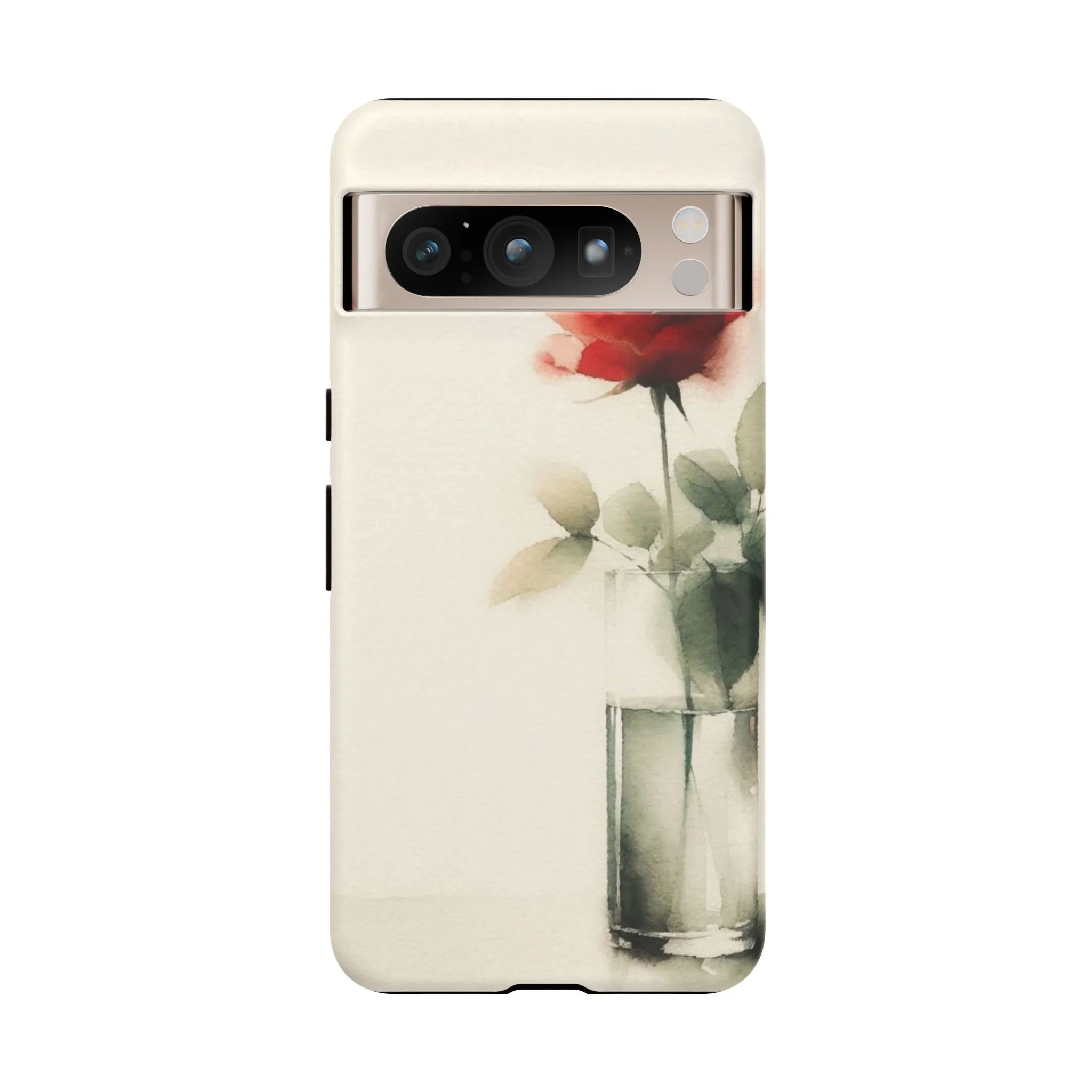A rose in a vase minimal Tough Cases