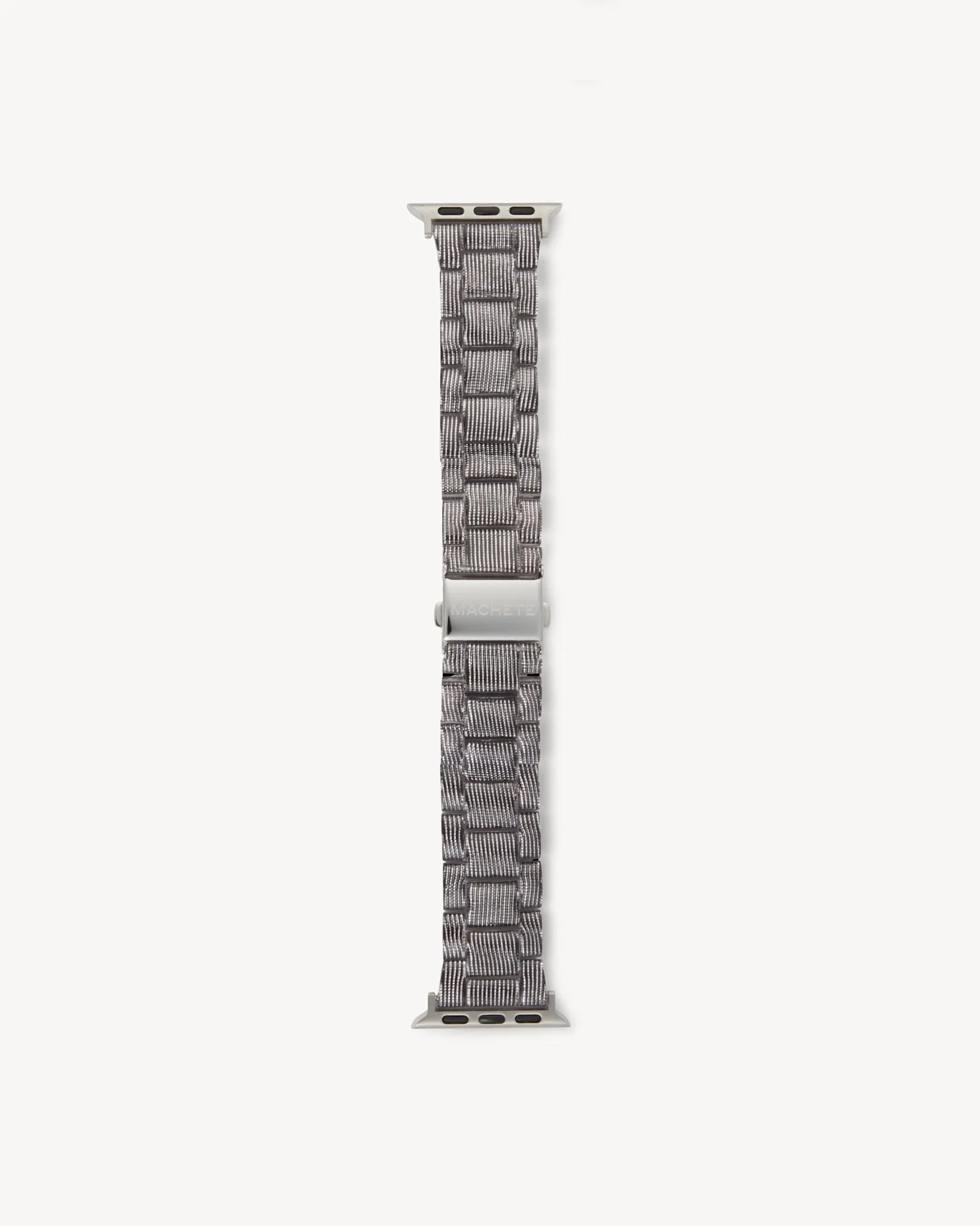 Apple Watch Band in Silver Stripe