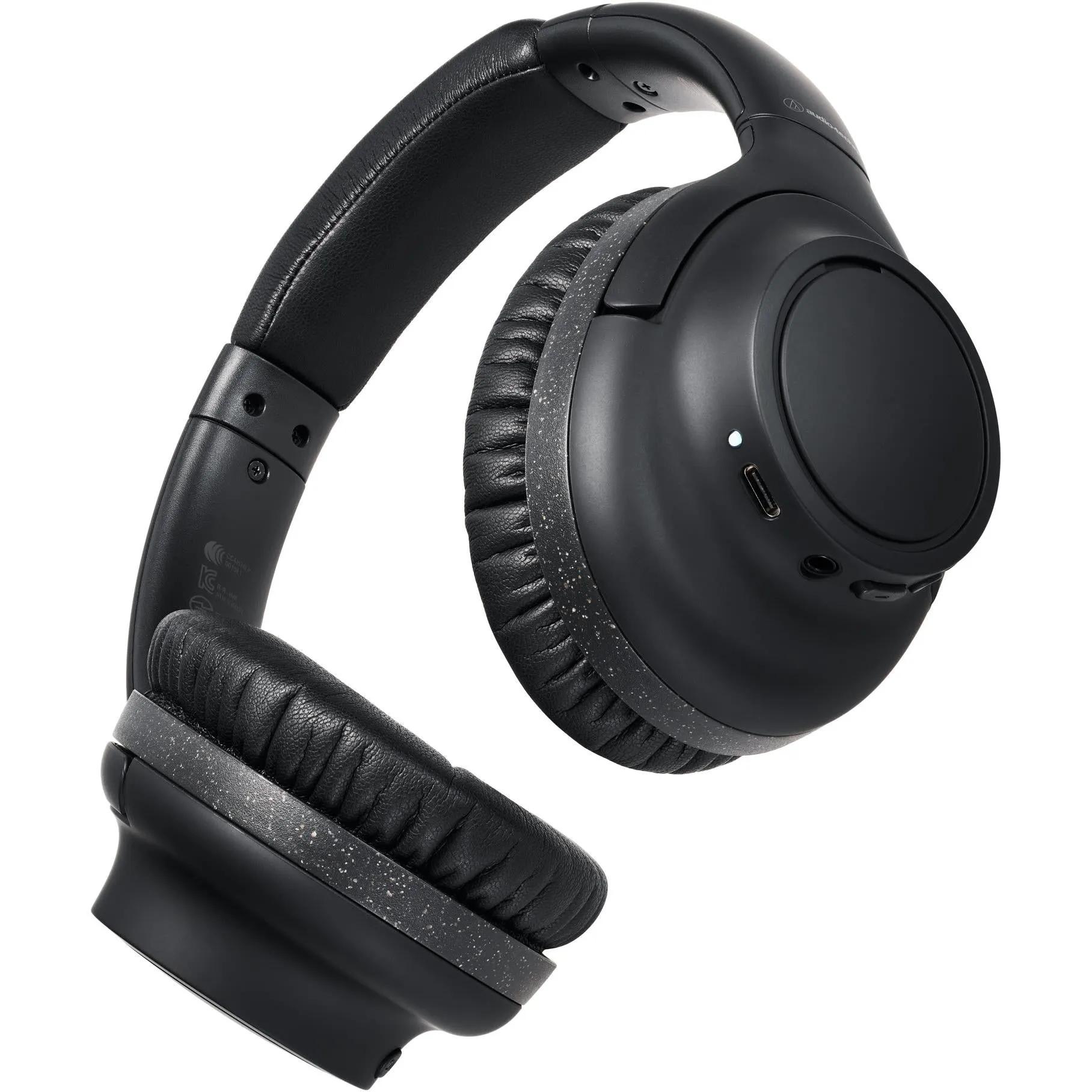 Audio Technica ATH-S300BT Wireless Noise-Cancelling Over-Ear Headphones (Black)