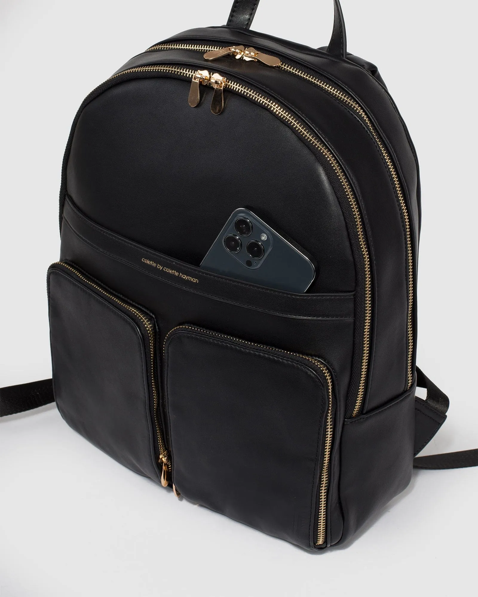 Black Ria Tech Bag Backpack
