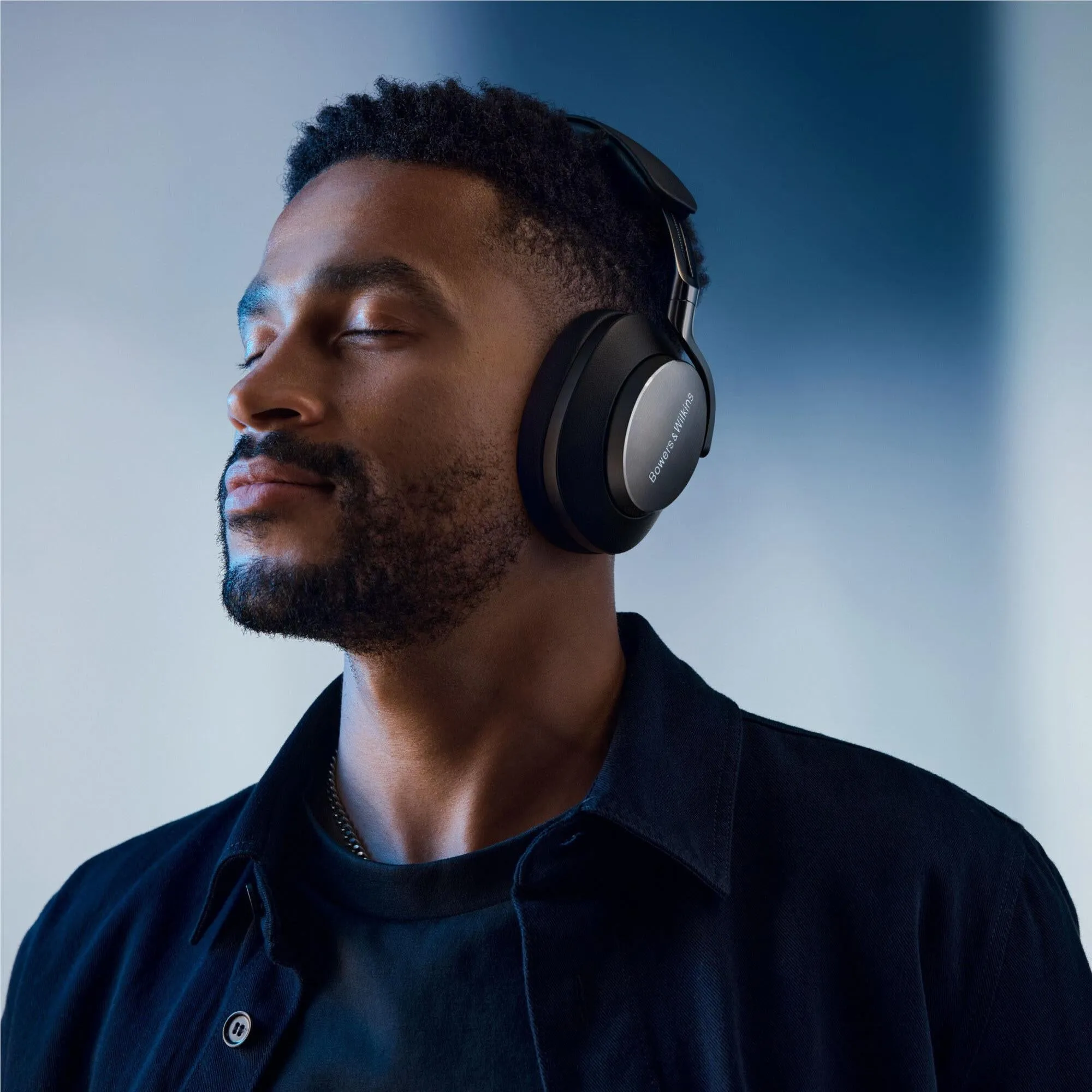 Bowers & Wilkins PX8 Noise-Cancelling Wireless Over-Ear Headphones (Black)