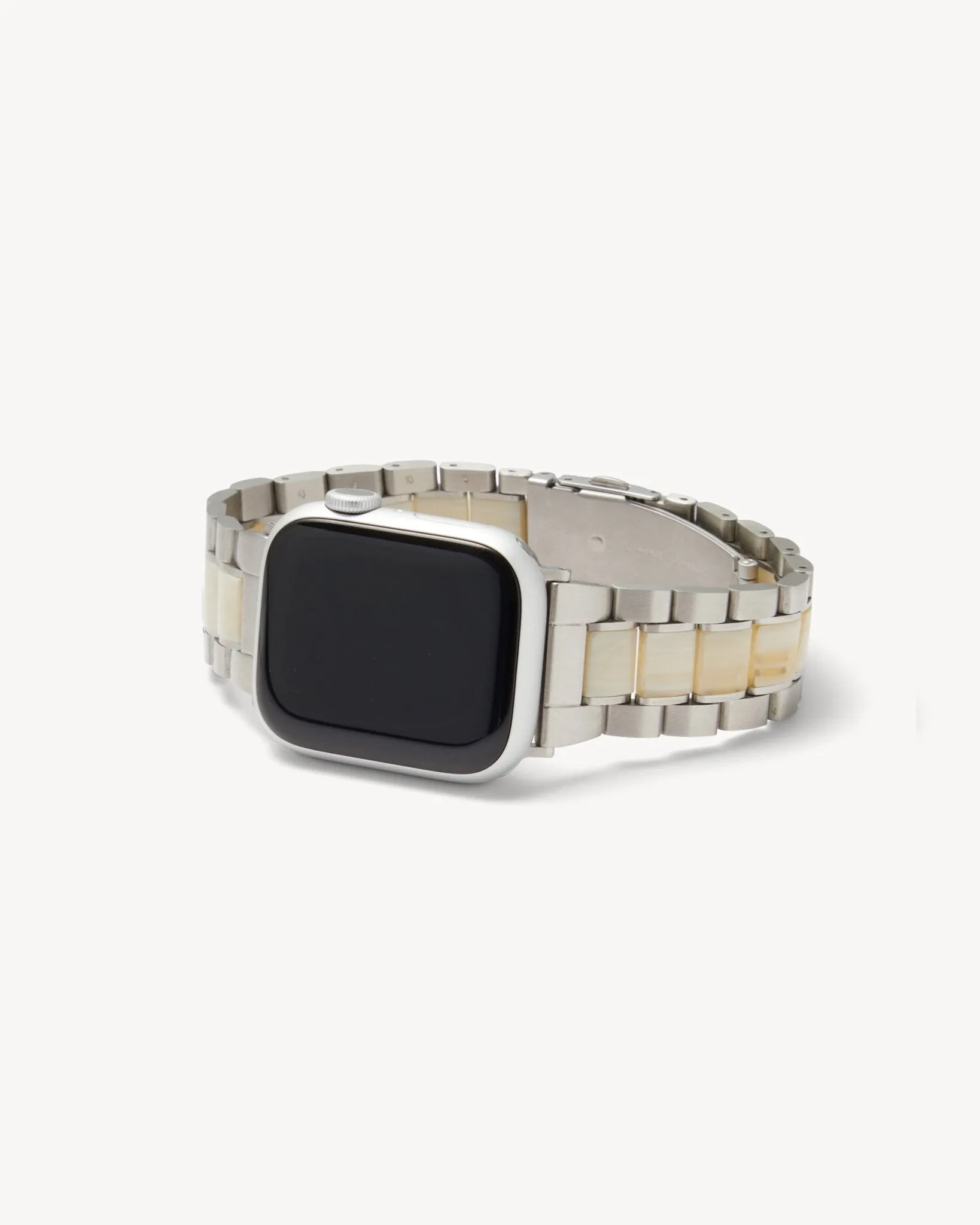 Boyfriend Apple Watch Band in Alabaster