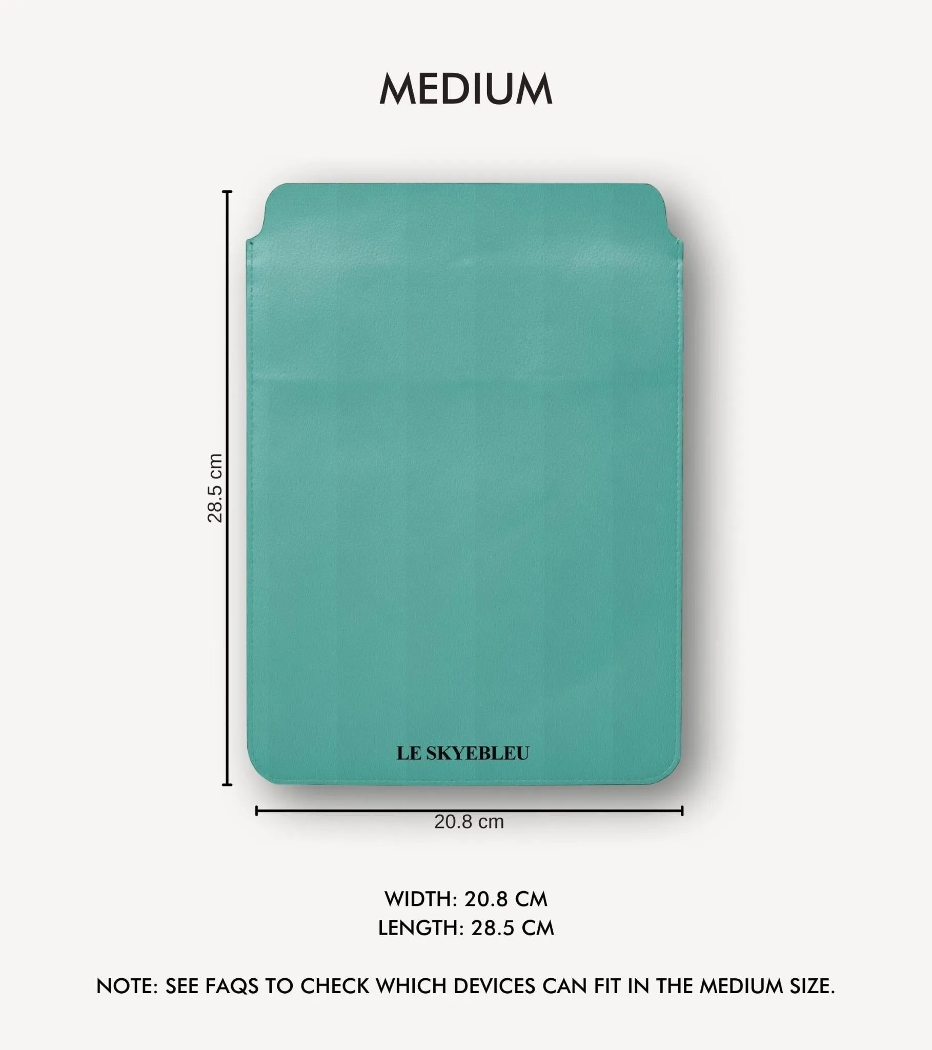 Cadet Blue - Laptop & iPad Sleeve