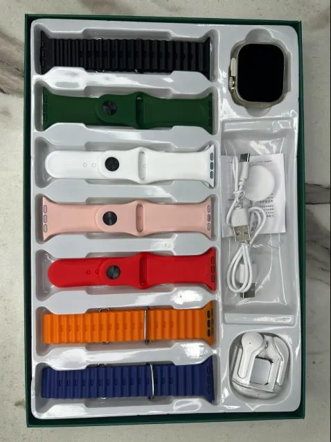Crown S300 Ultra 2 Smartwatch and Earbuds Combo.