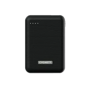 Cygnett Fast Charging travel bundle 10000mAh Power Bank USB-C to Lightning Cable Black
