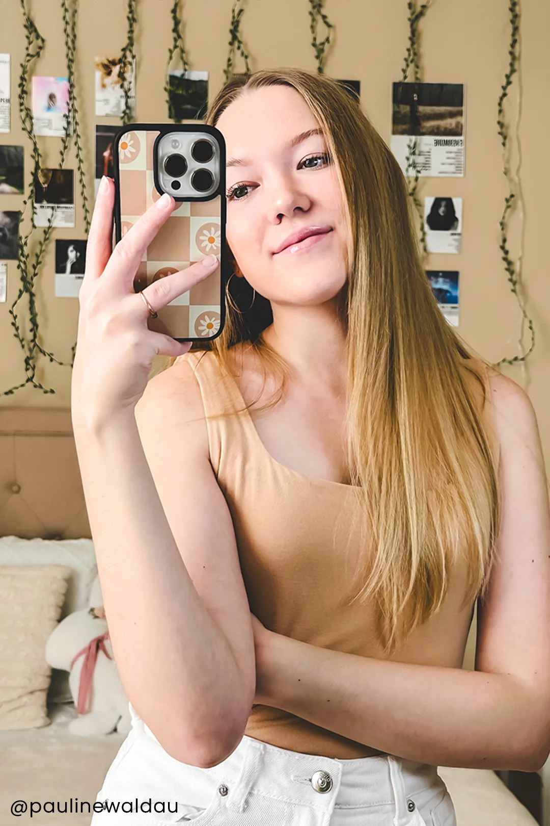 Daisy Checker iPhone case