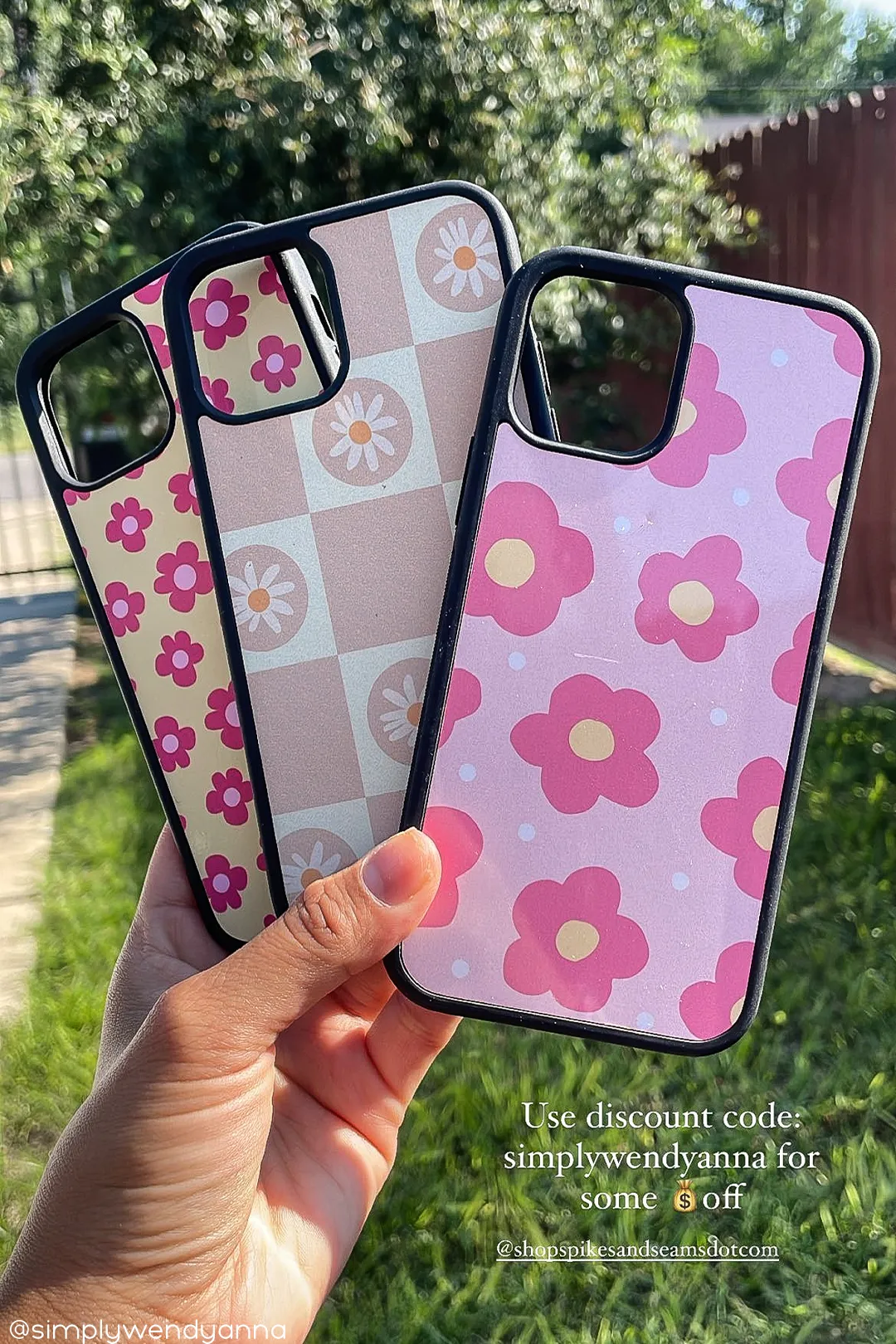 Daisy Checker iPhone case