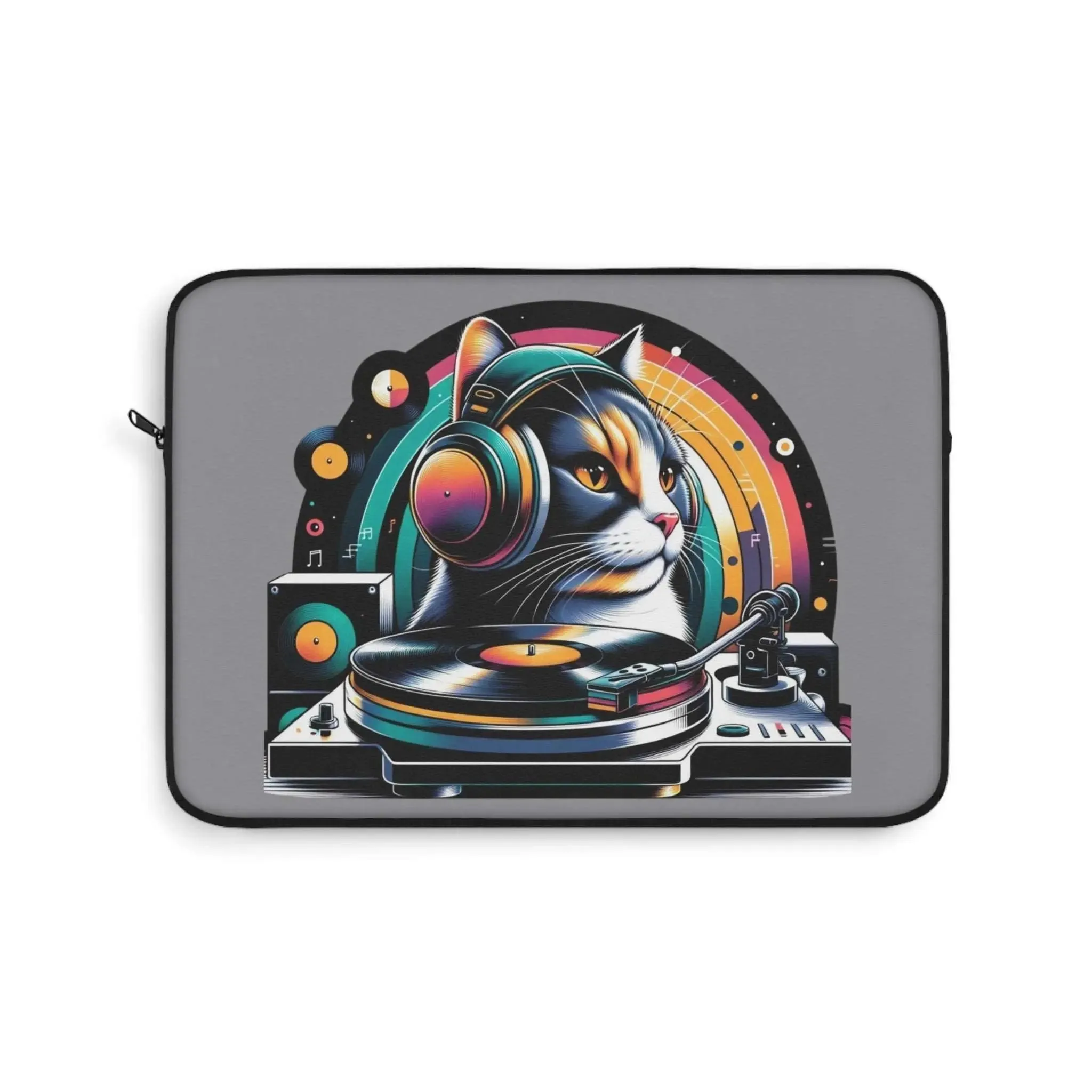 DJ Calico Cat - Laptop Sleeve