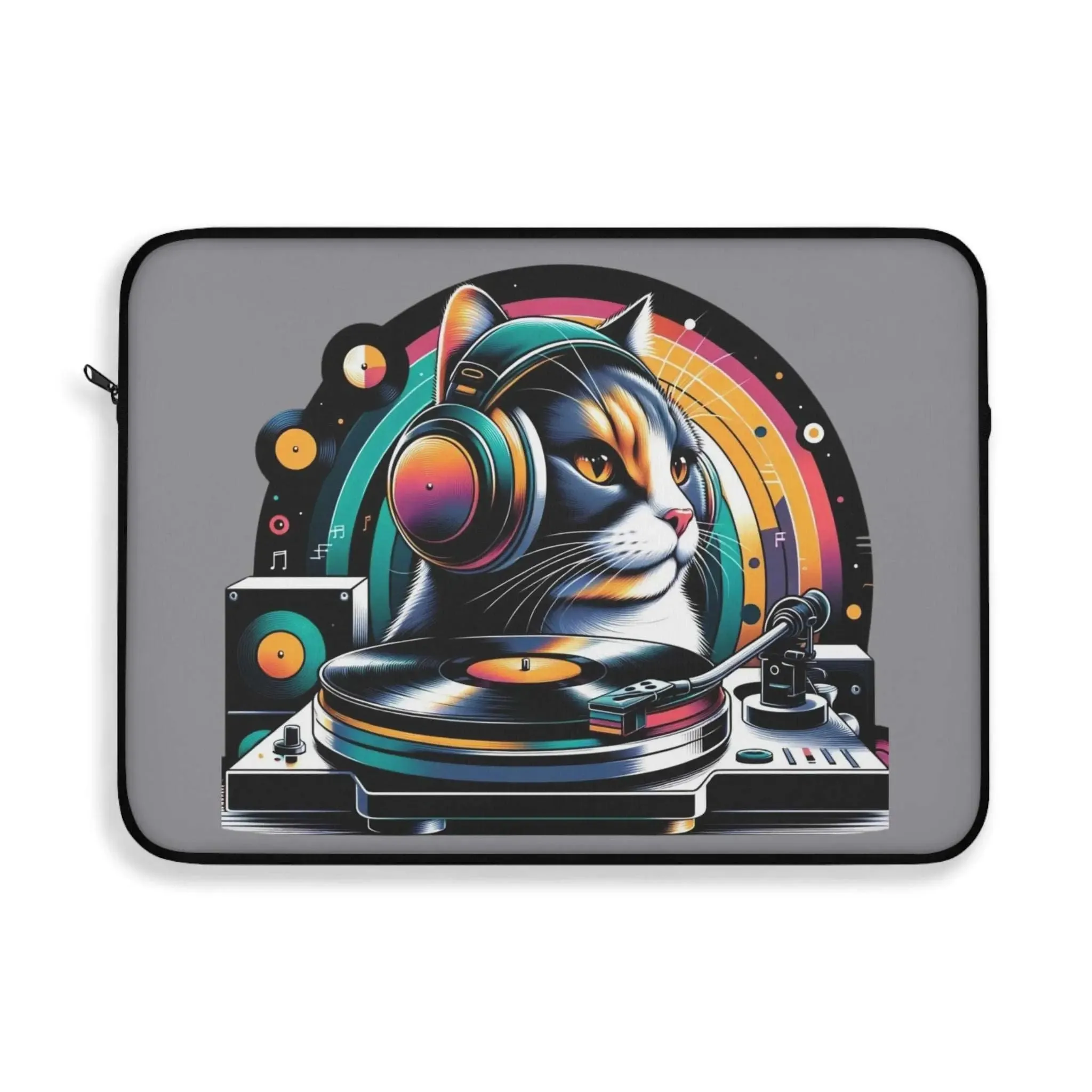 DJ Calico Cat - Laptop Sleeve