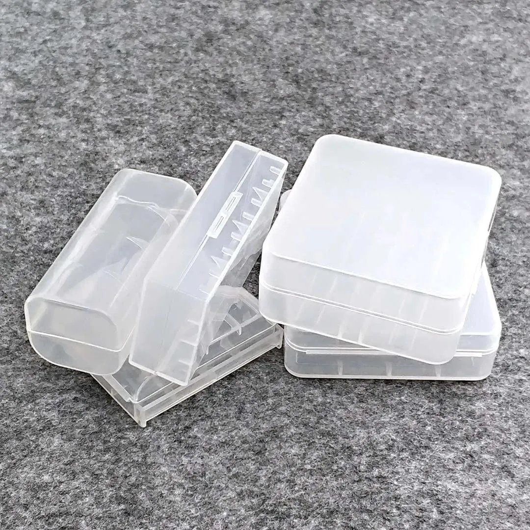 Durable 26650 18650 Battery Storage Box Hard Case Holder For 2/4 18650 4x AA 4xAAA Rechargeable Battery Power Bank Plastic Cases