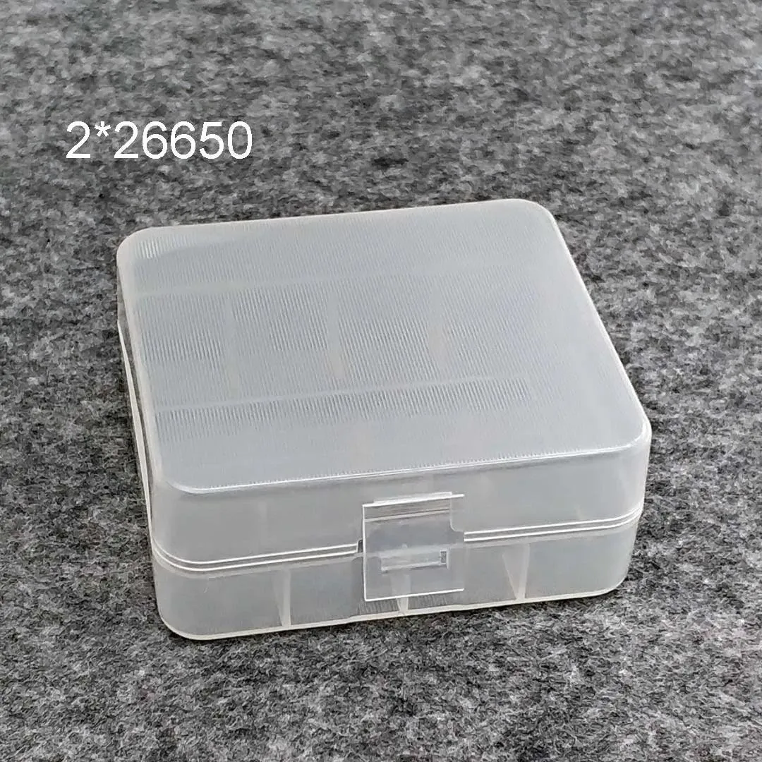 Durable 26650 18650 Battery Storage Box Hard Case Holder For 2/4 18650 4x AA 4xAAA Rechargeable Battery Power Bank Plastic Cases