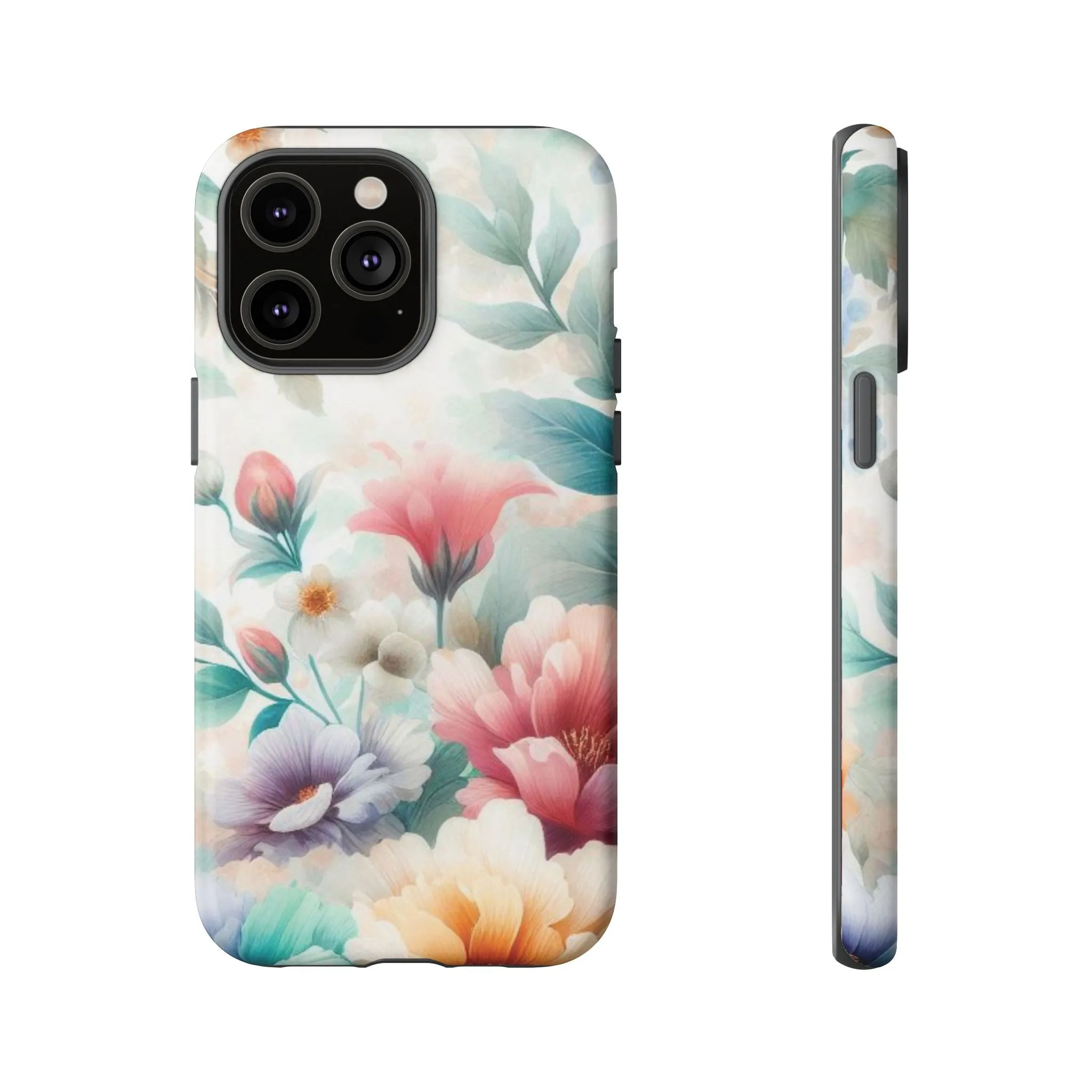 Flowers in pastel colors Tough Cases