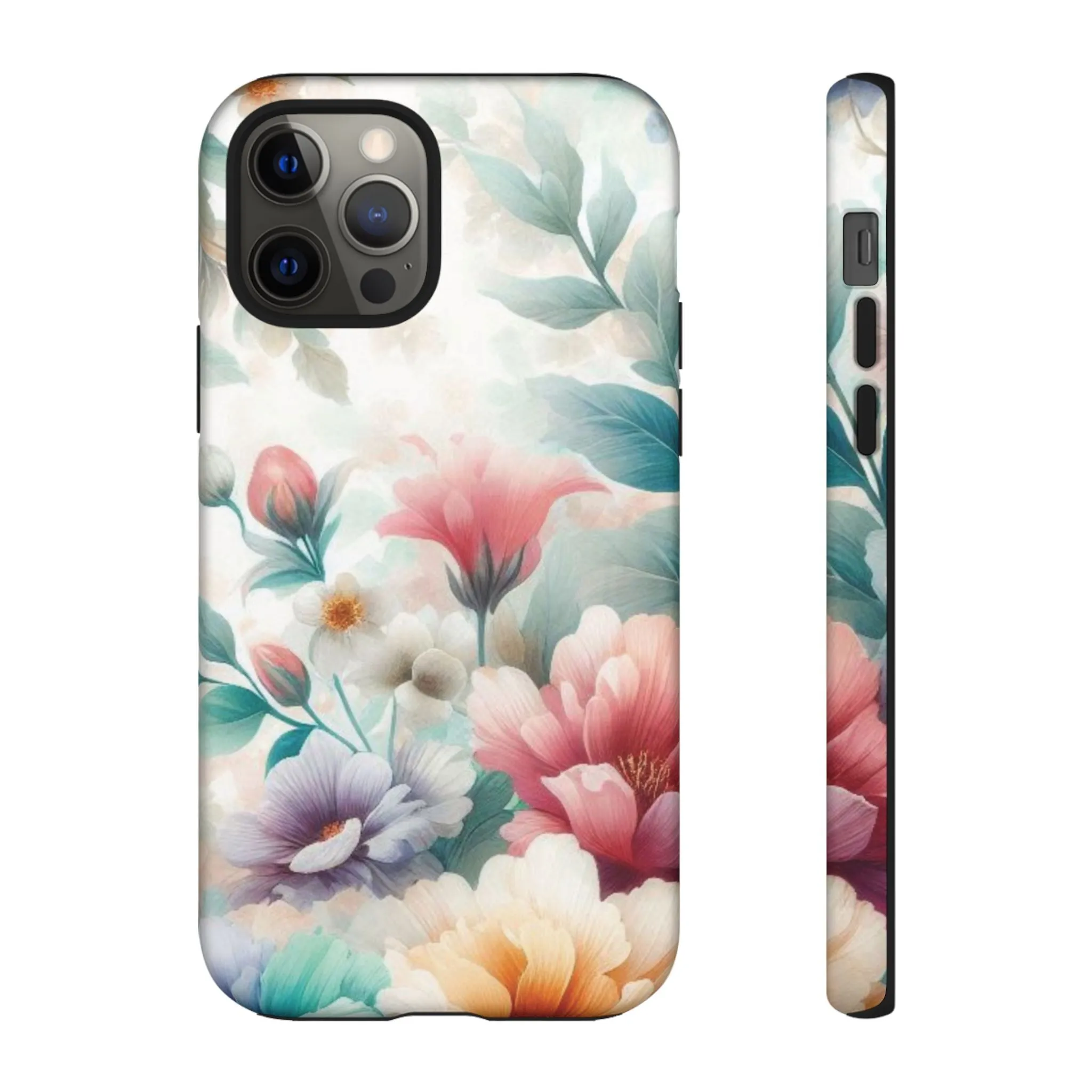 Flowers in pastel colors Tough Cases