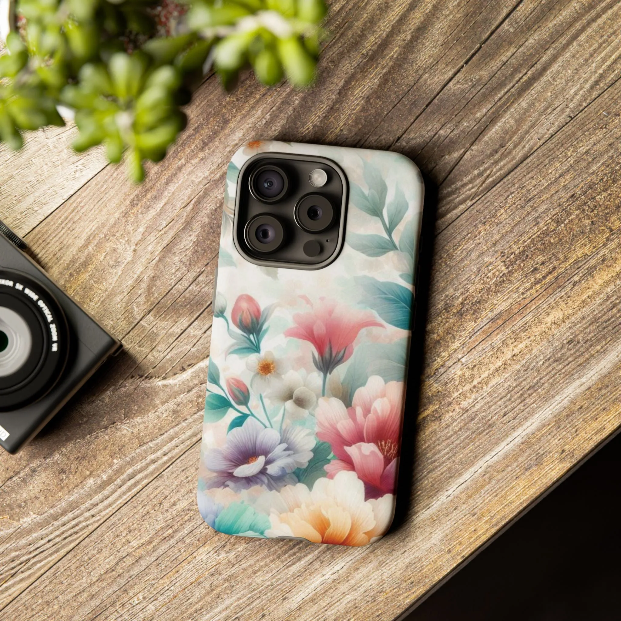 Flowers in pastel colors Tough Cases
