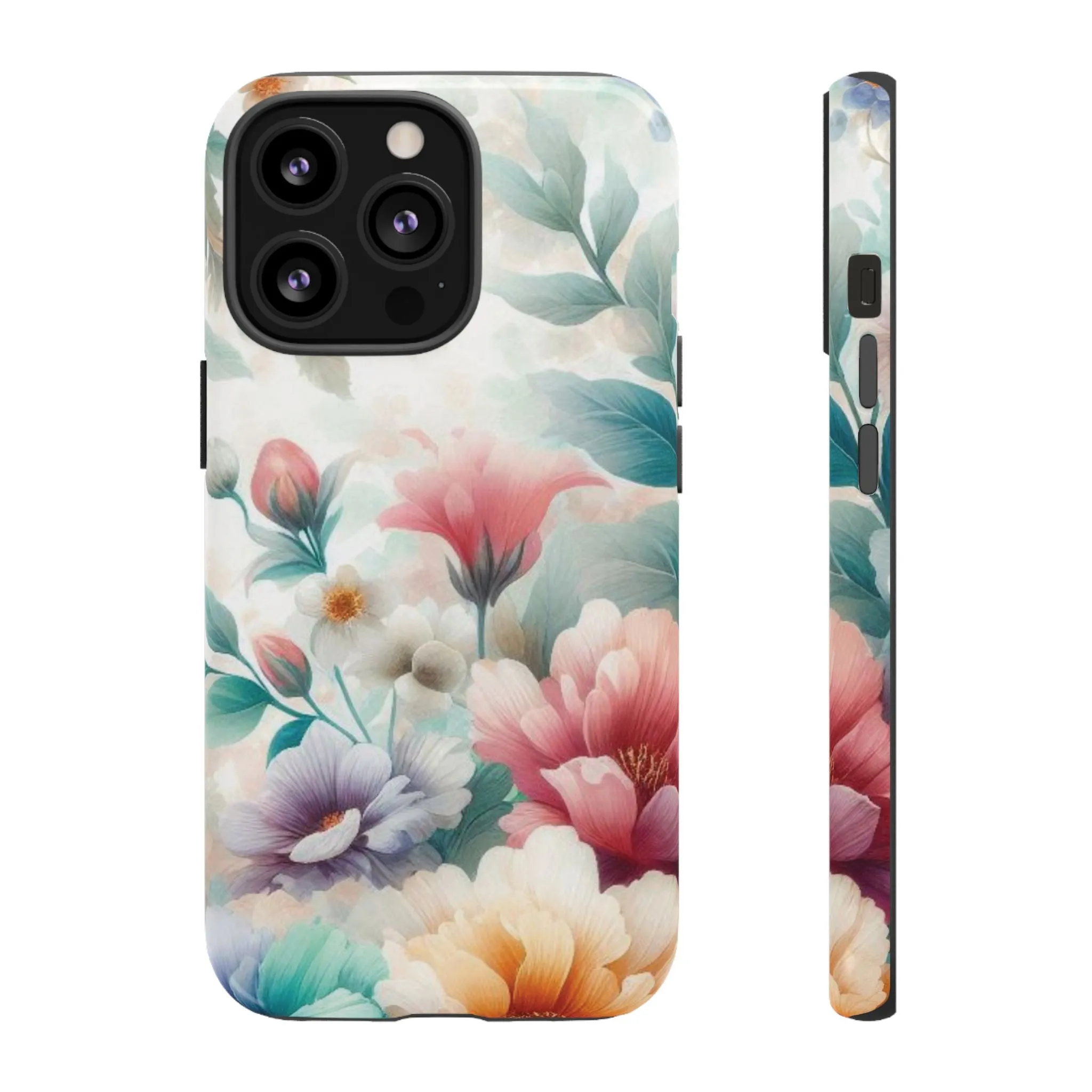 Flowers in pastel colors Tough Cases