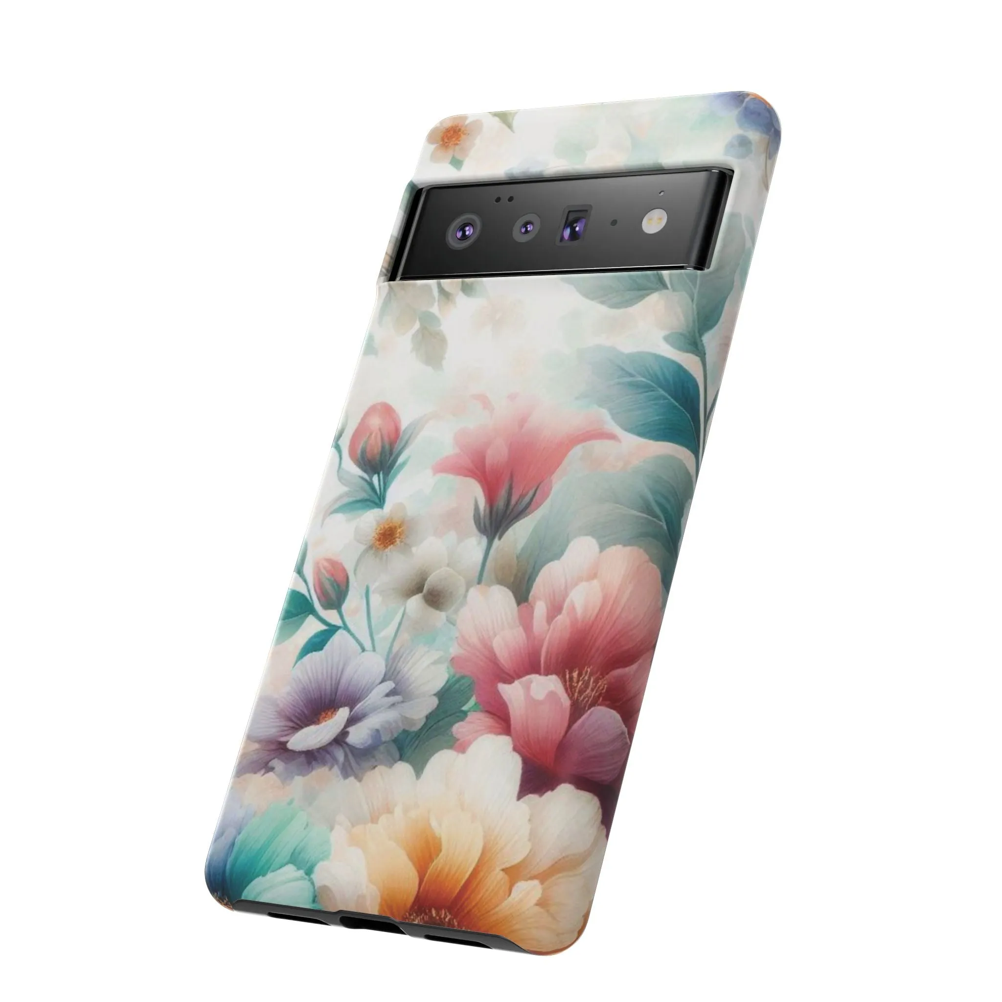 Flowers in pastel colors Tough Cases