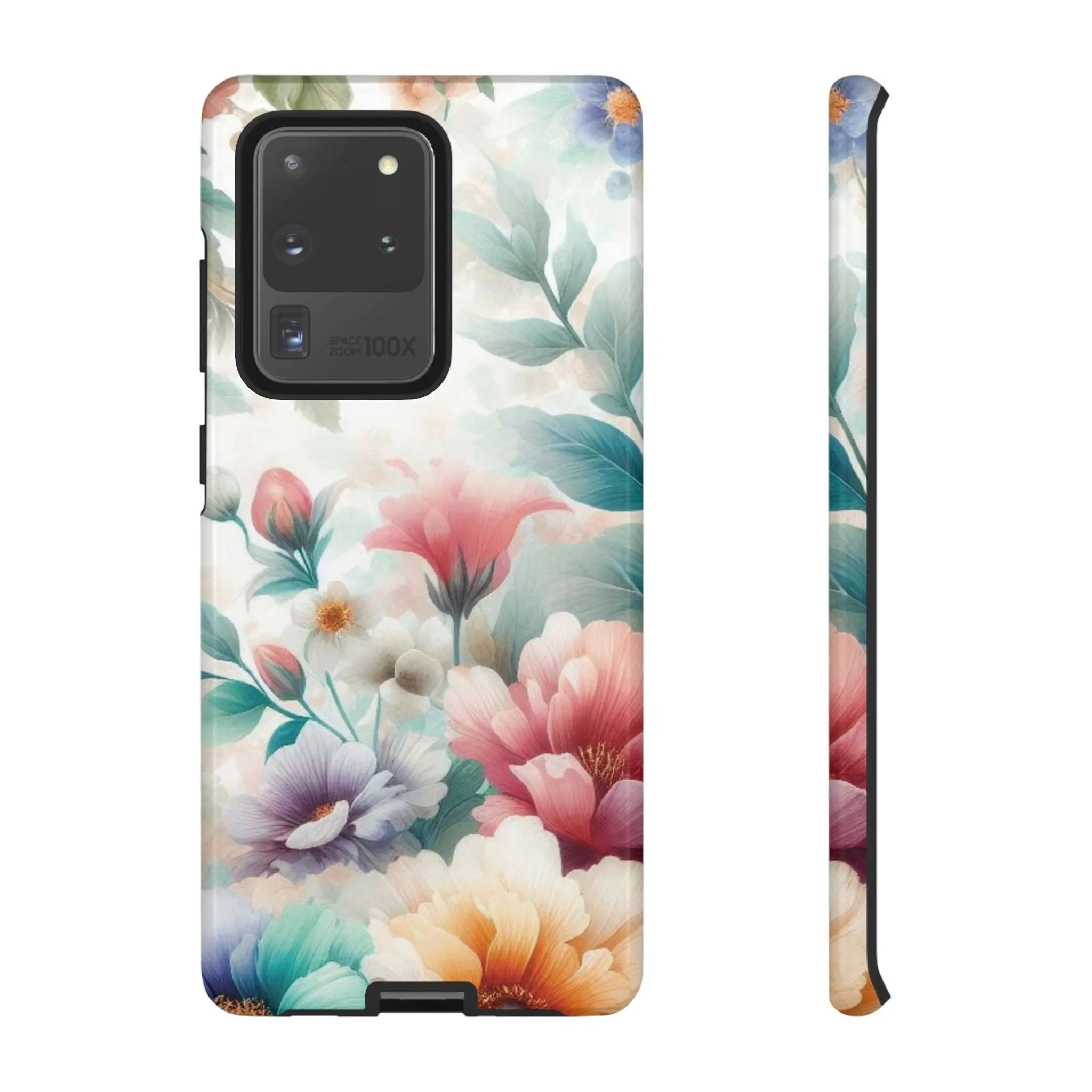 Flowers in pastel colors Tough Cases