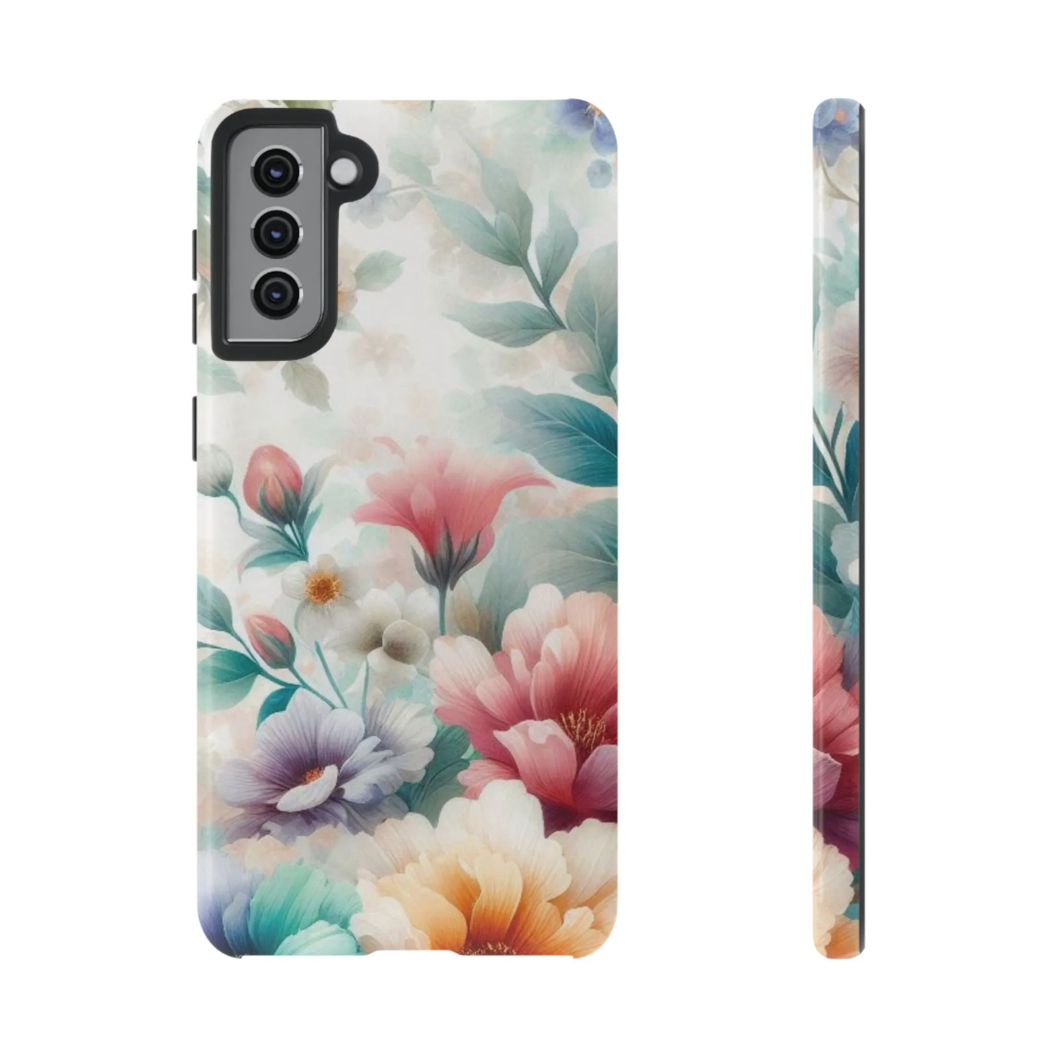 Flowers in pastel colors Tough Cases