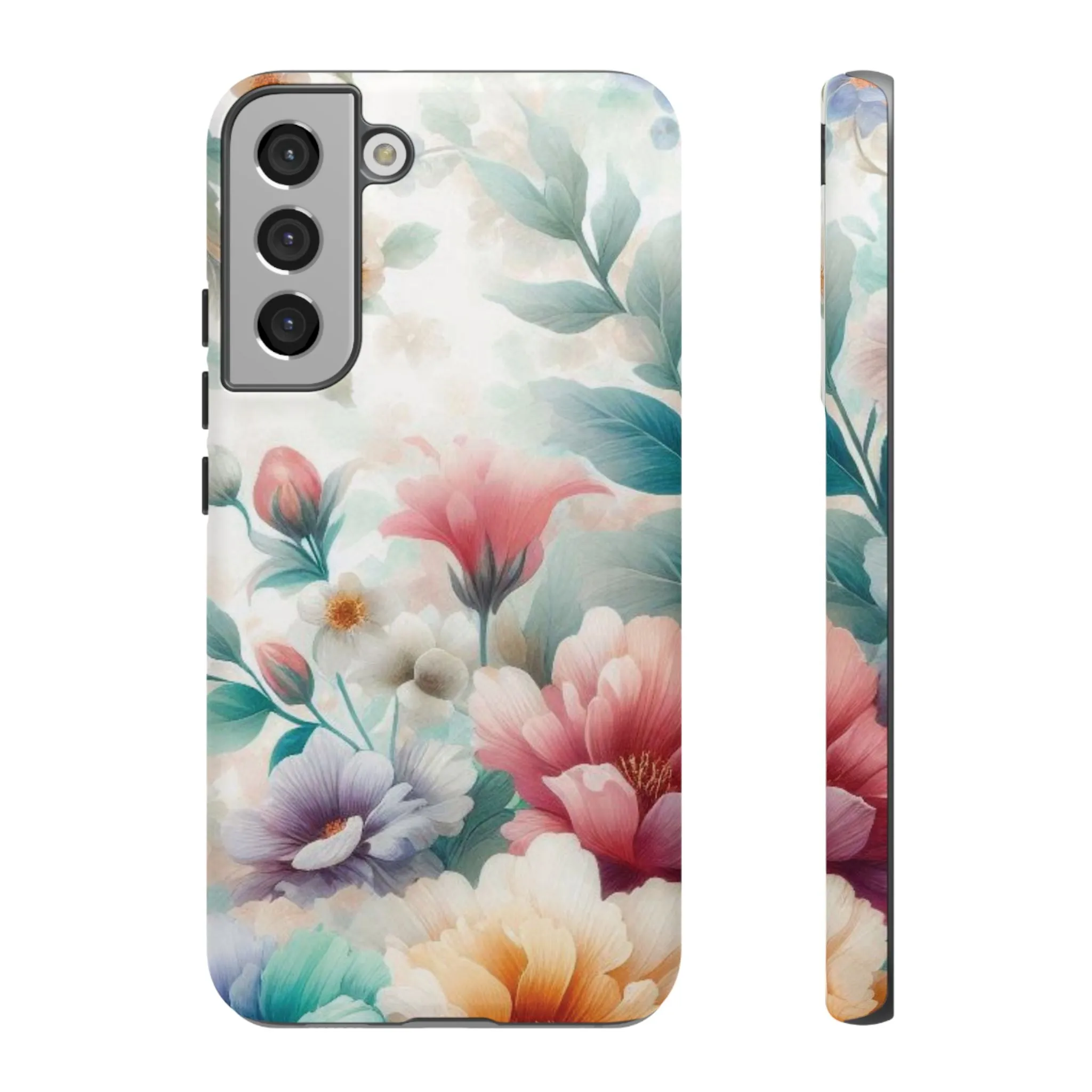 Flowers in pastel colors Tough Cases