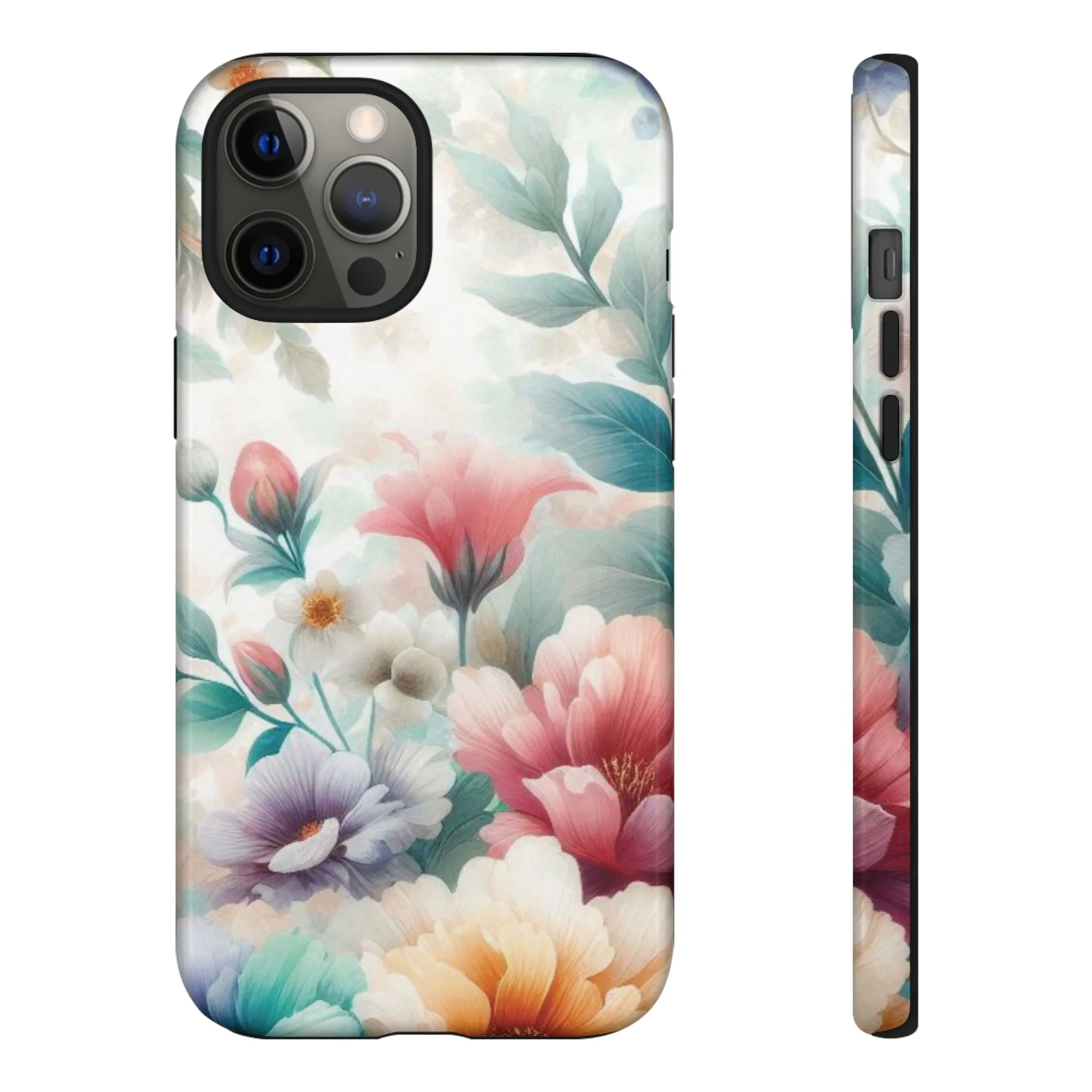 Flowers in pastel colors Tough Cases