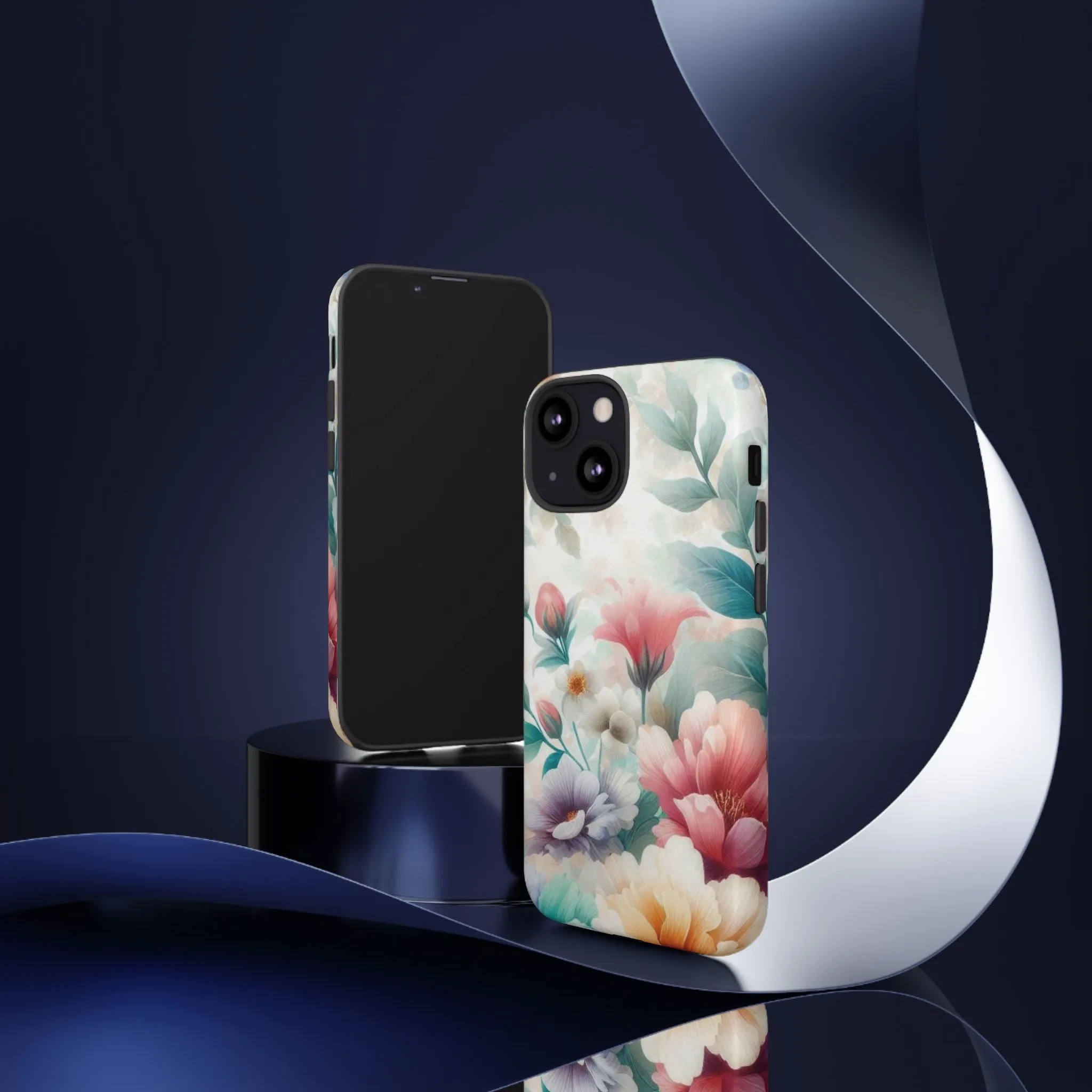 Flowers in pastel colors Tough Cases