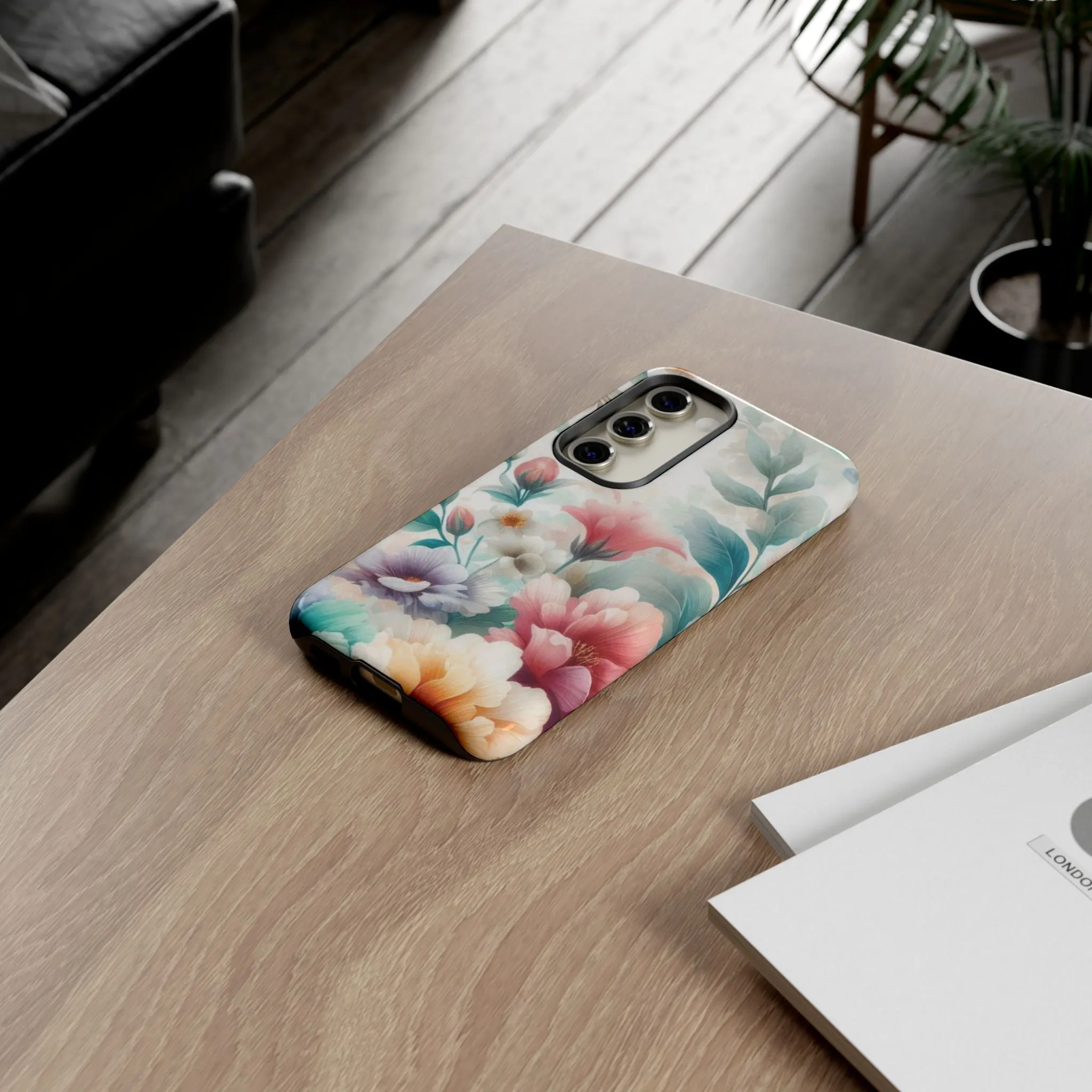 Flowers in pastel colors Tough Cases