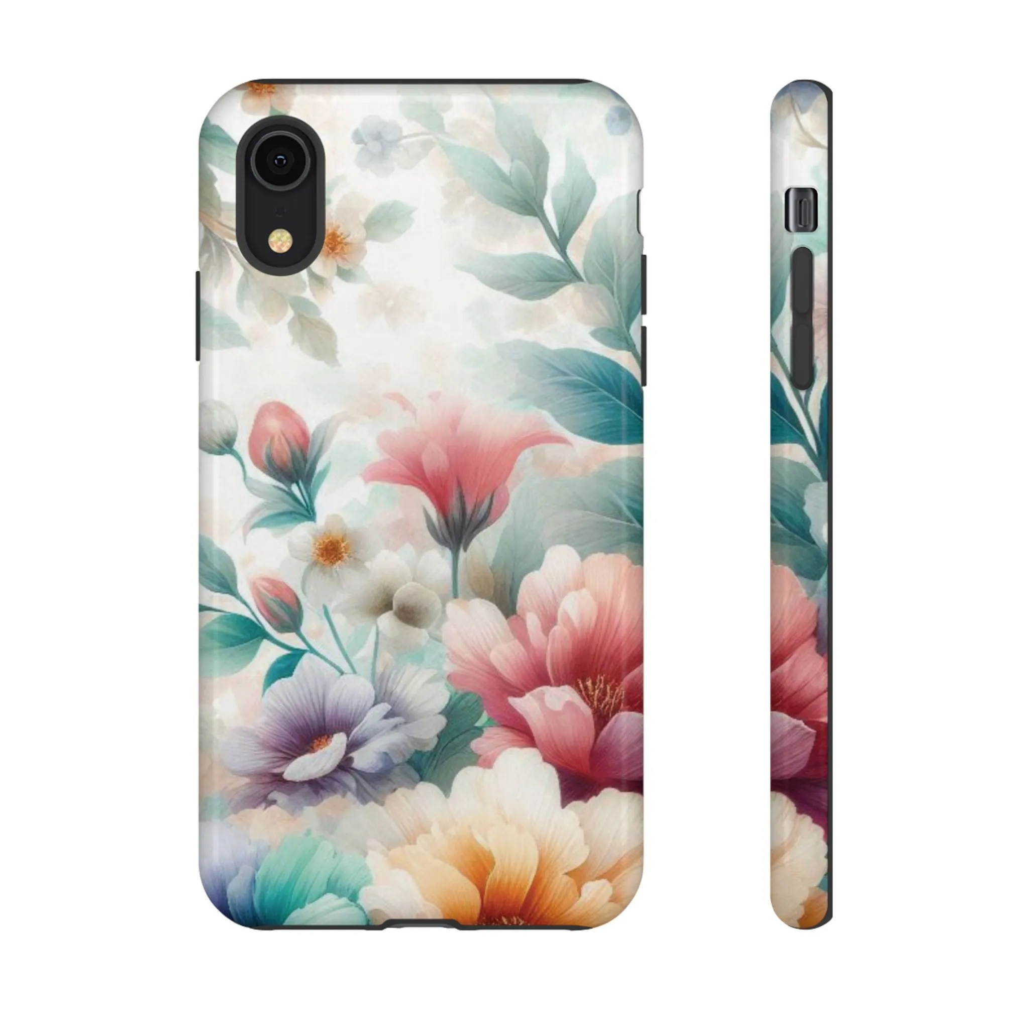 Flowers in pastel colors Tough Cases