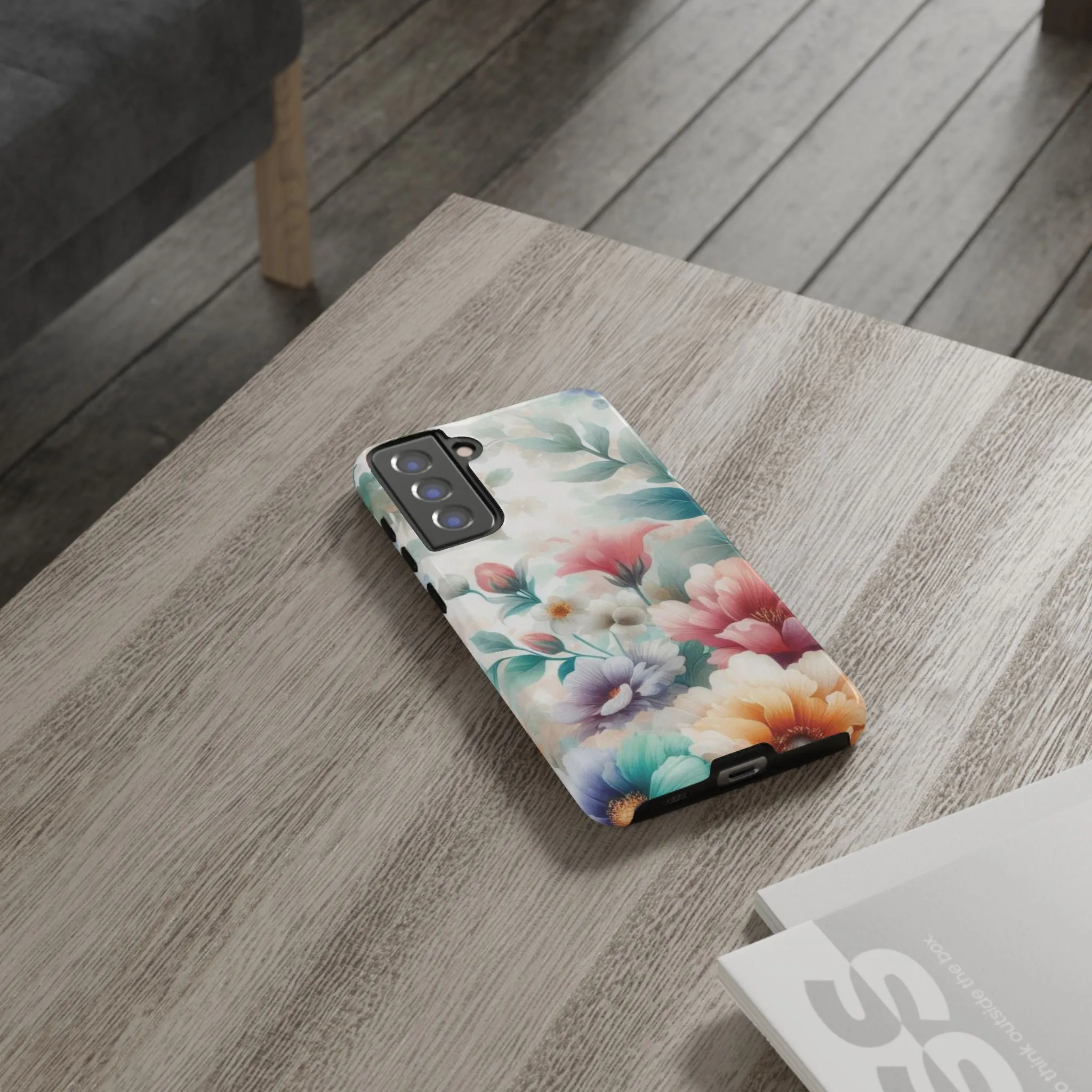 Flowers in pastel colors Tough Cases