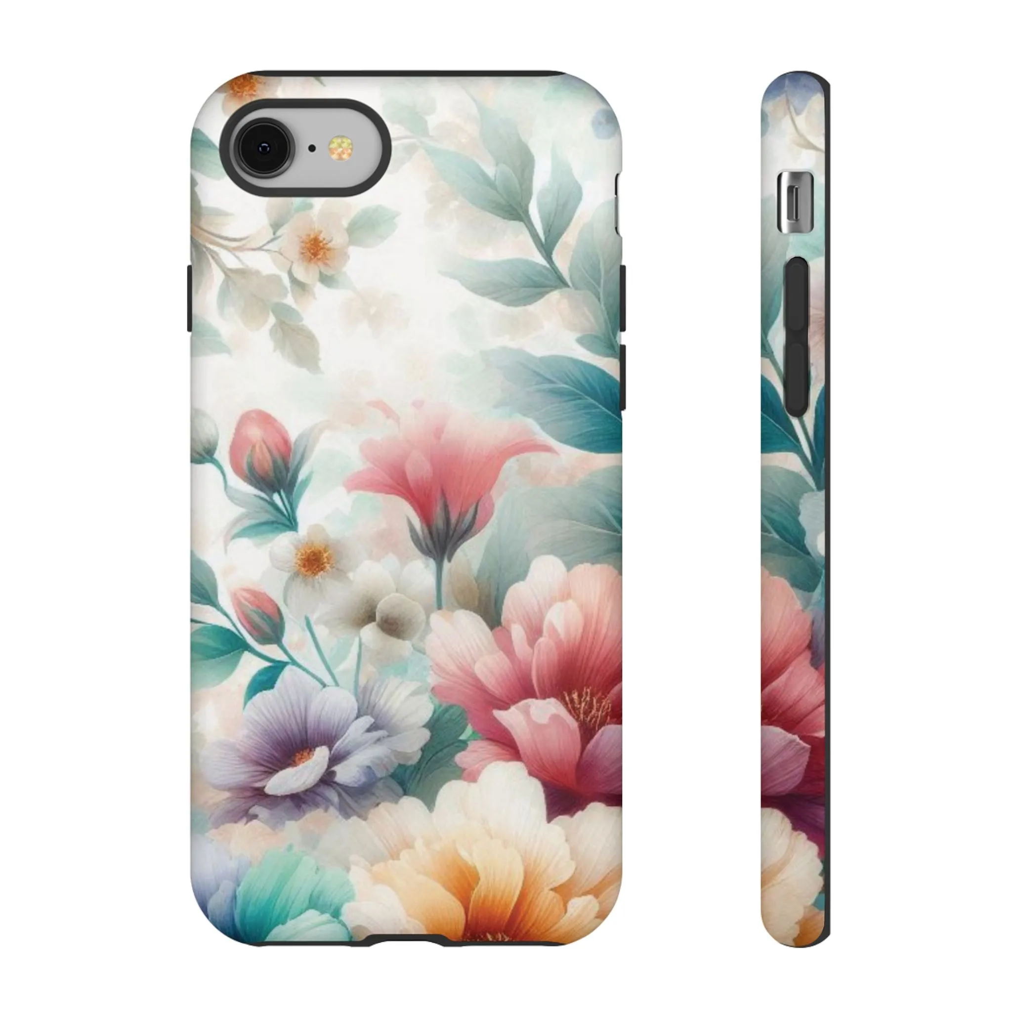 Flowers in pastel colors Tough Cases