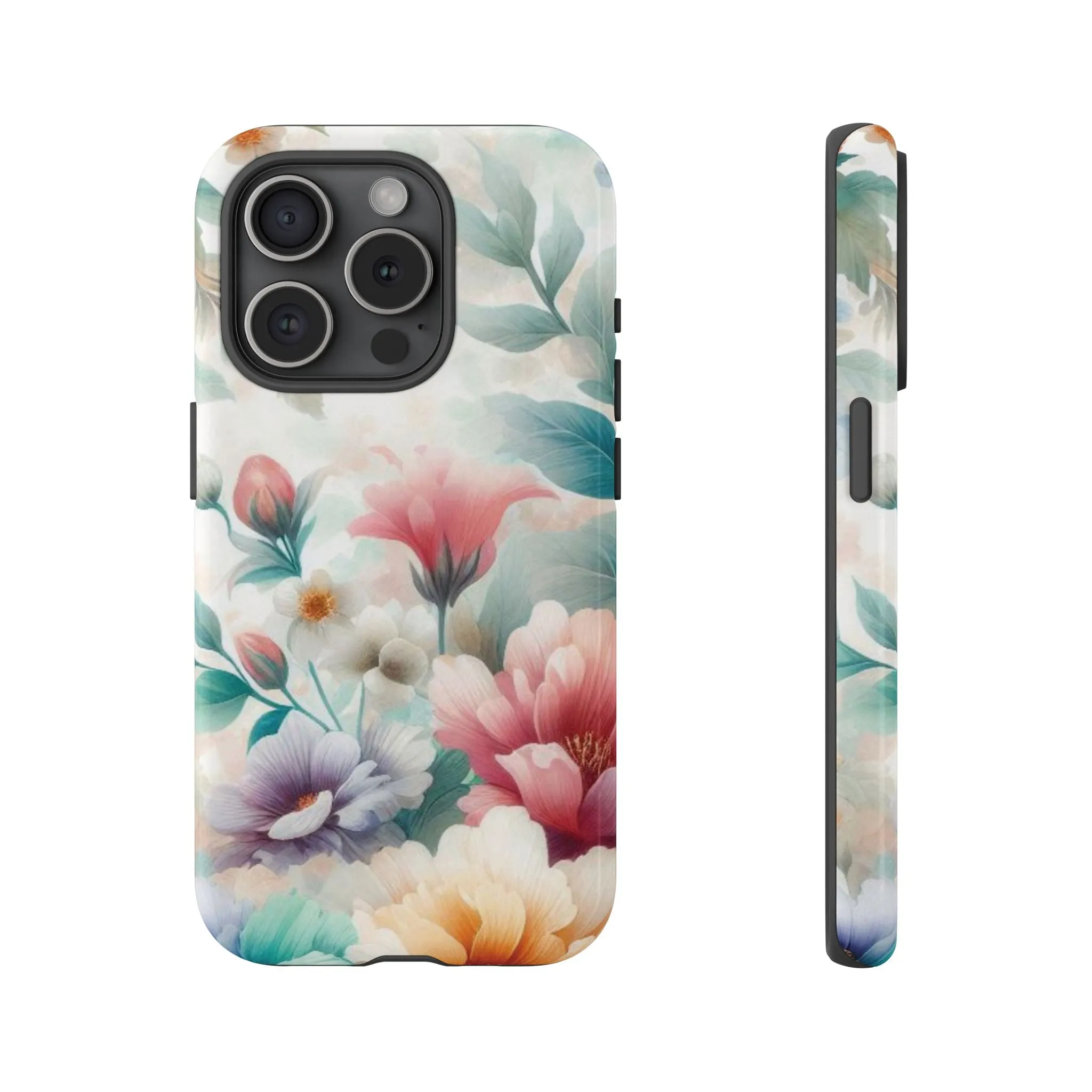 Flowers in pastel colors Tough Cases
