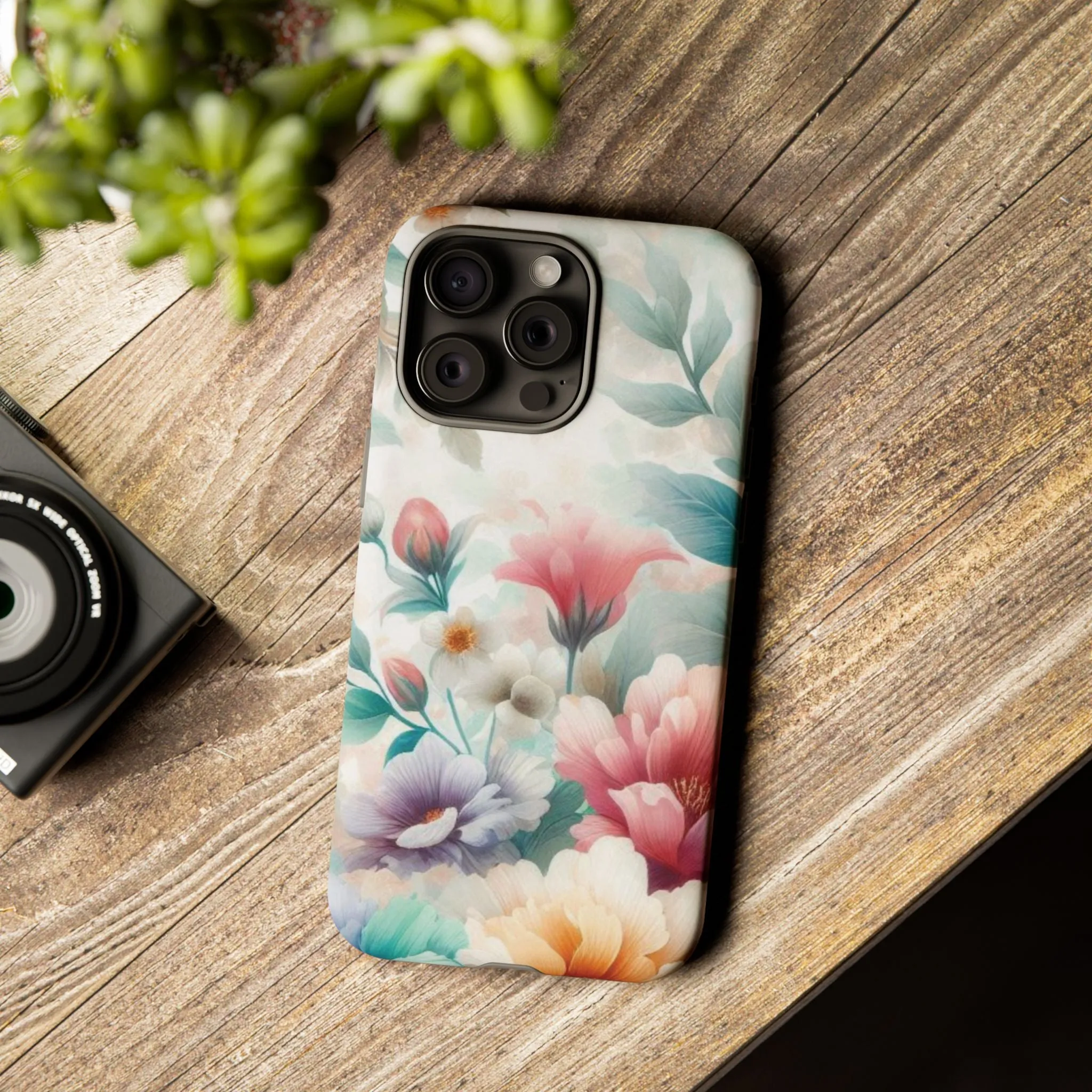 Flowers in pastel colors Tough Cases