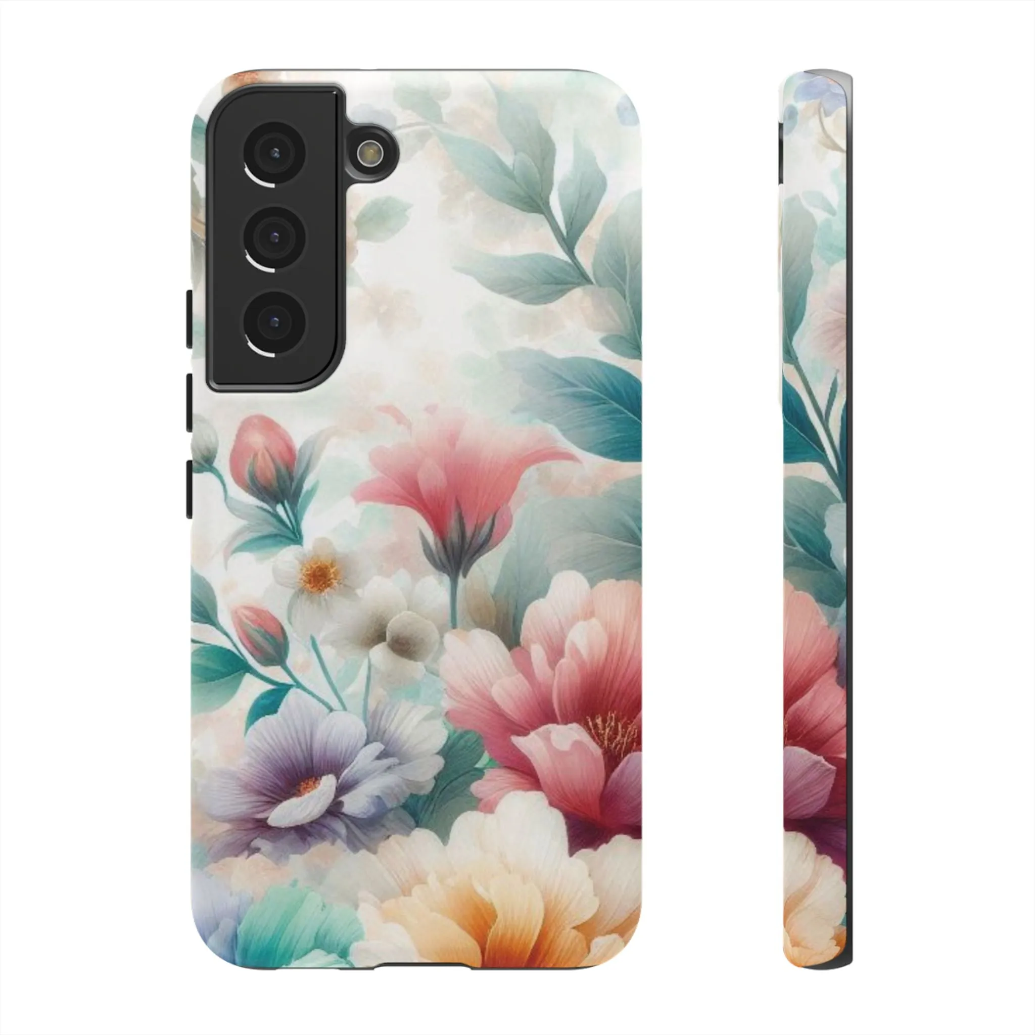 Flowers in pastel colors Tough Cases