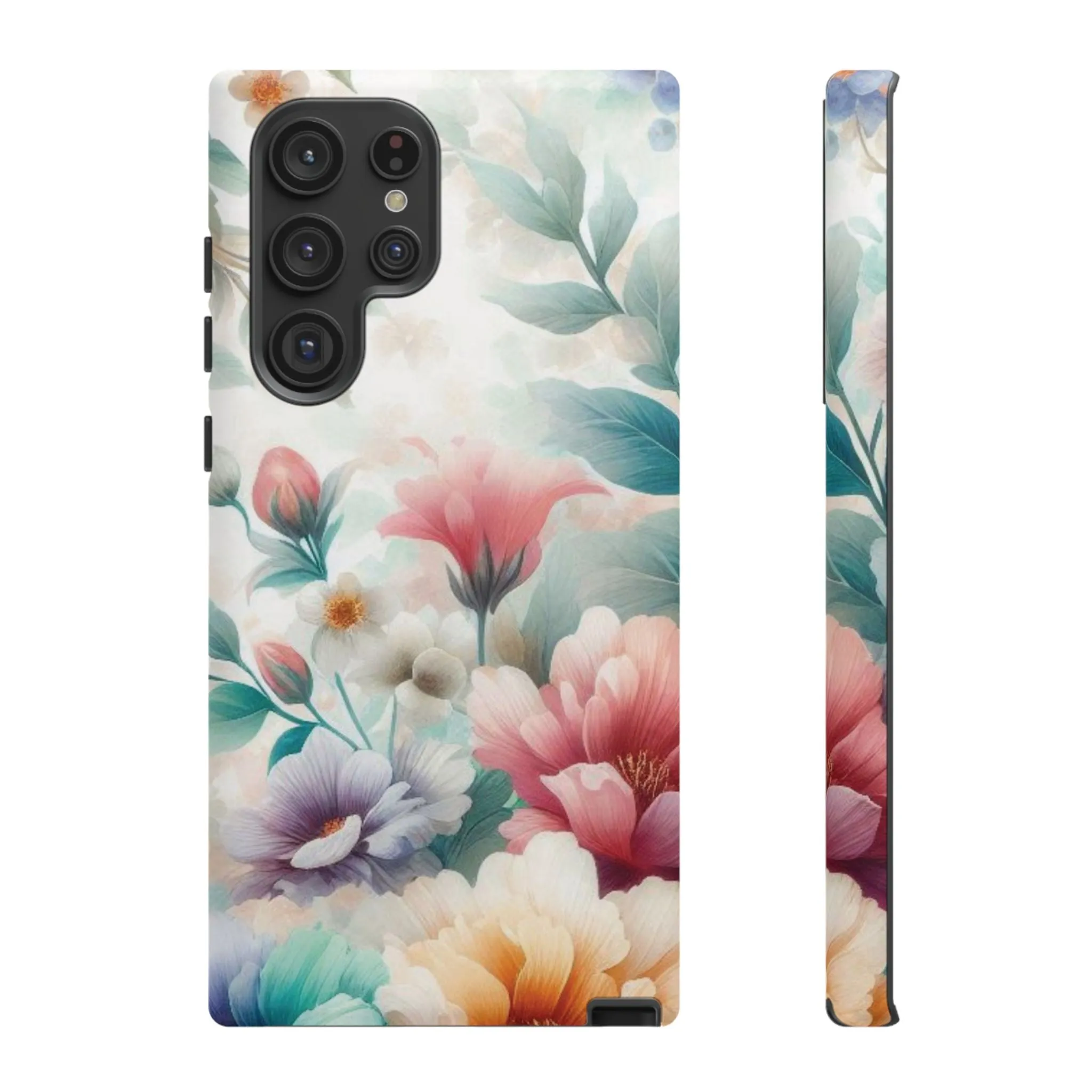 Flowers in pastel colors Tough Cases