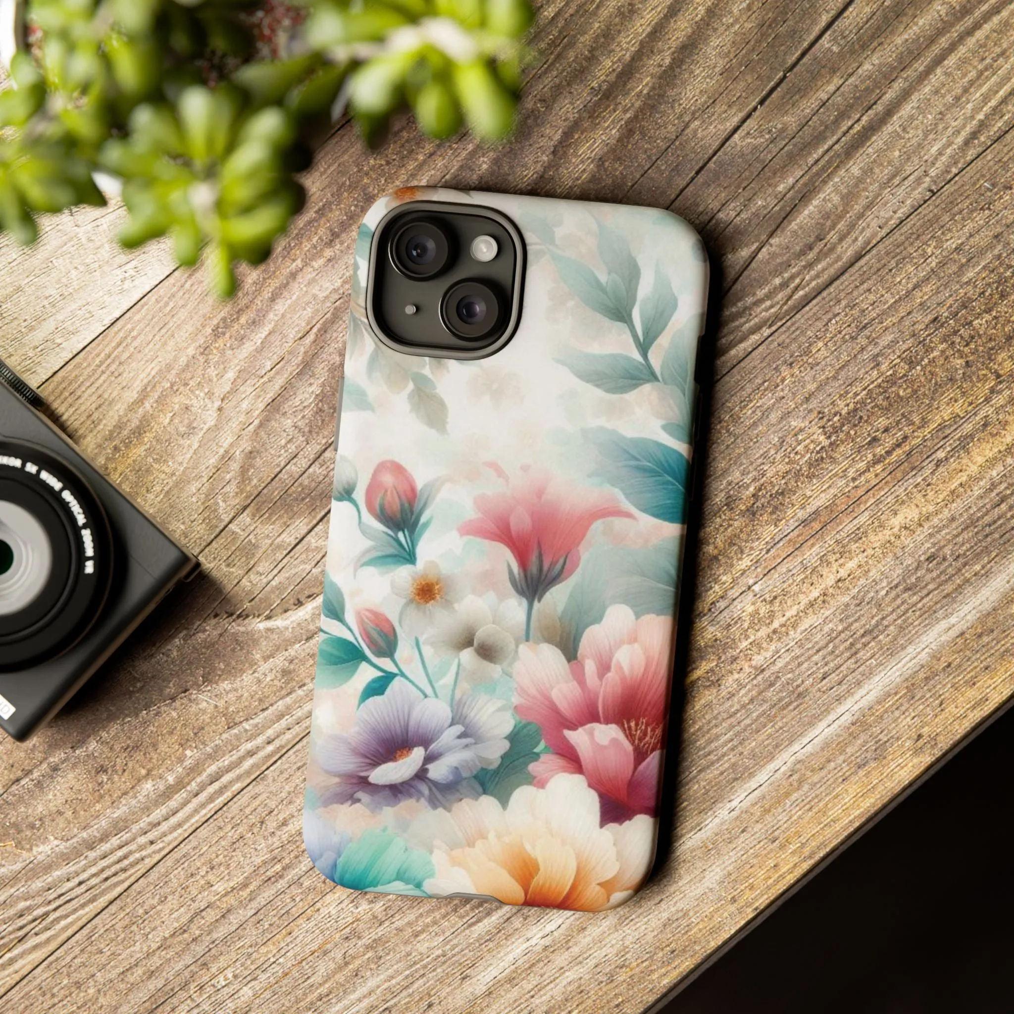 Flowers in pastel colors Tough Cases