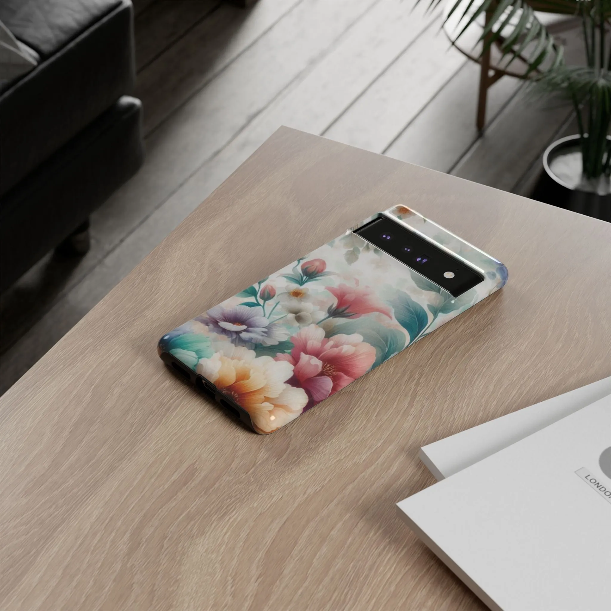 Flowers in pastel colors Tough Cases
