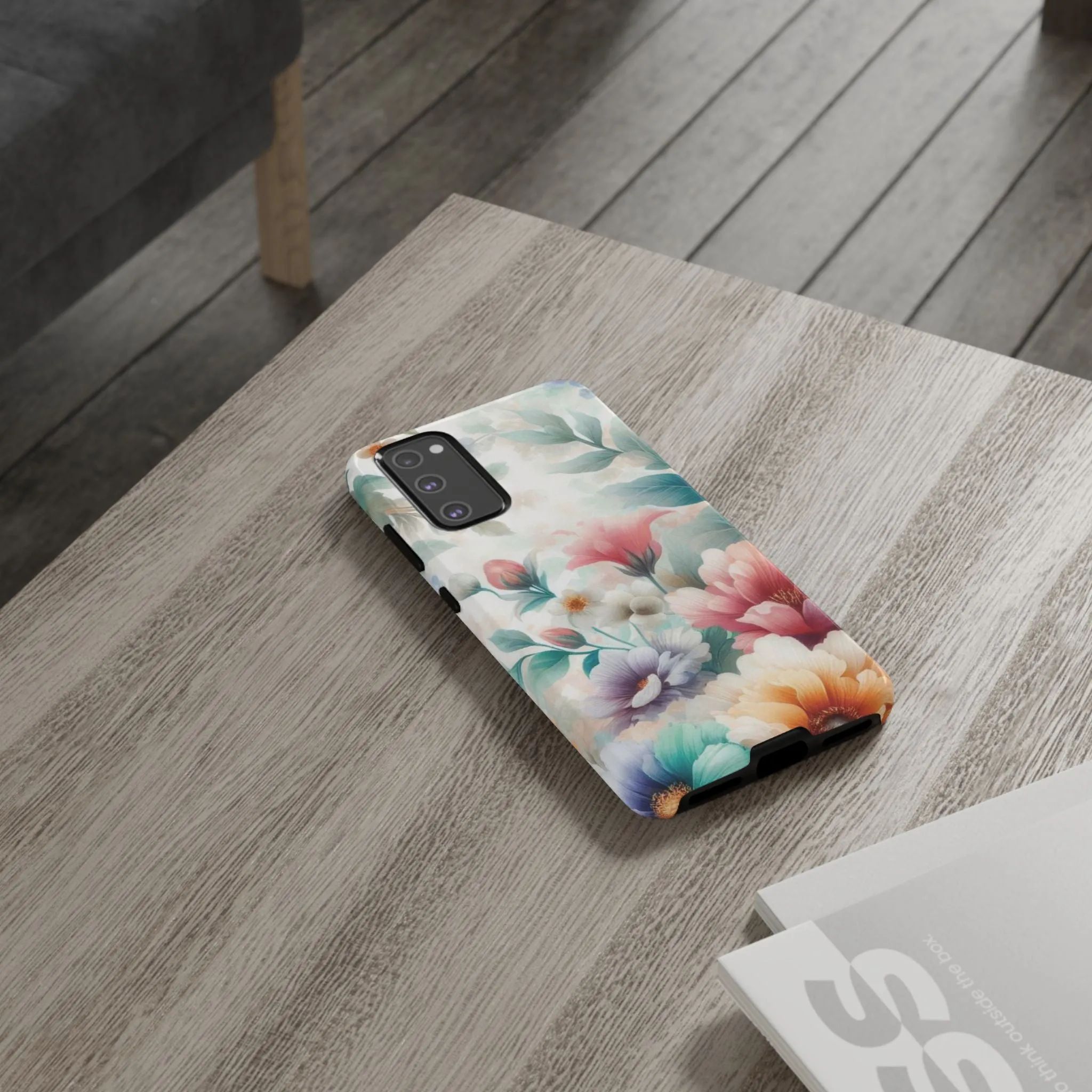 Flowers in pastel colors Tough Cases