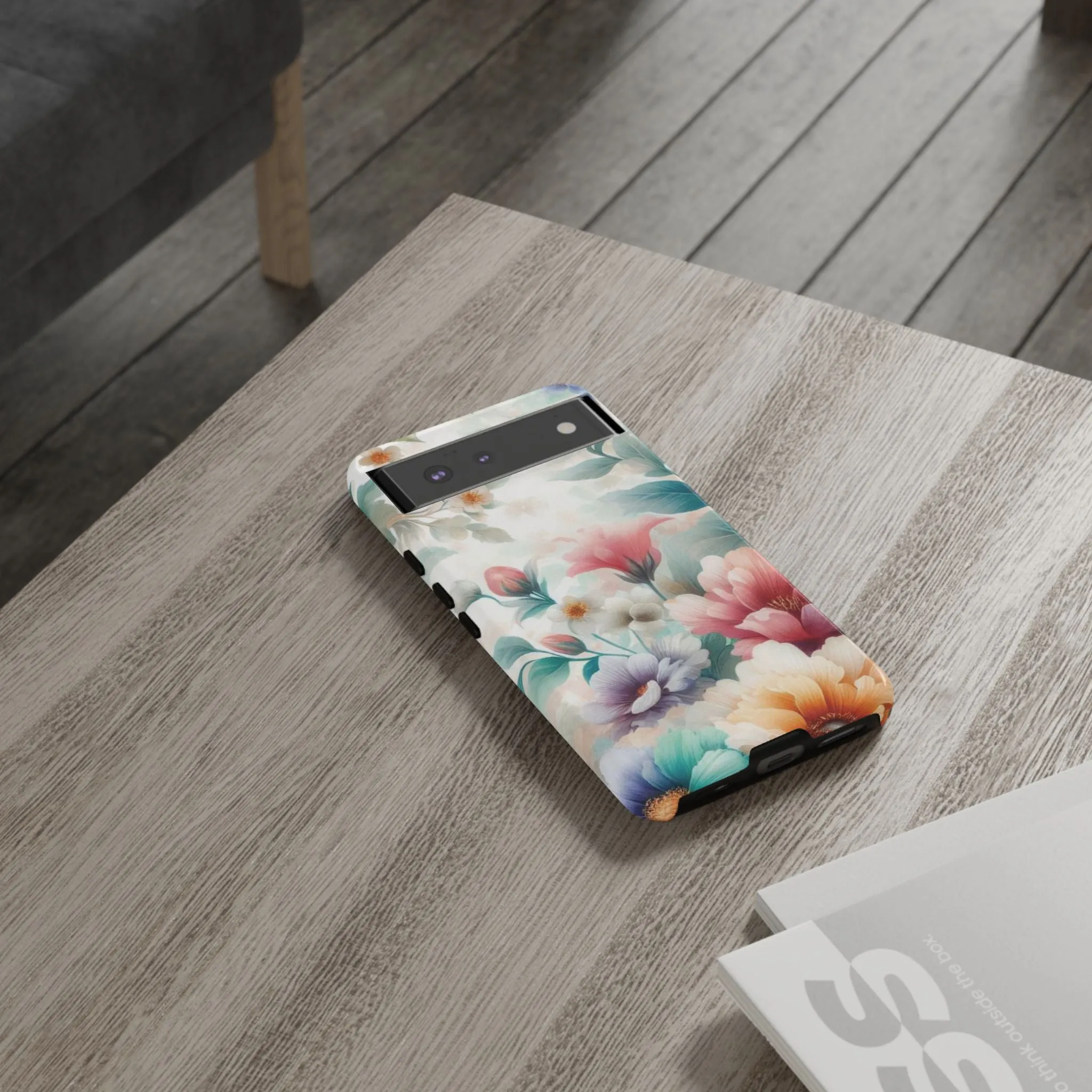 Flowers in pastel colors Tough Cases