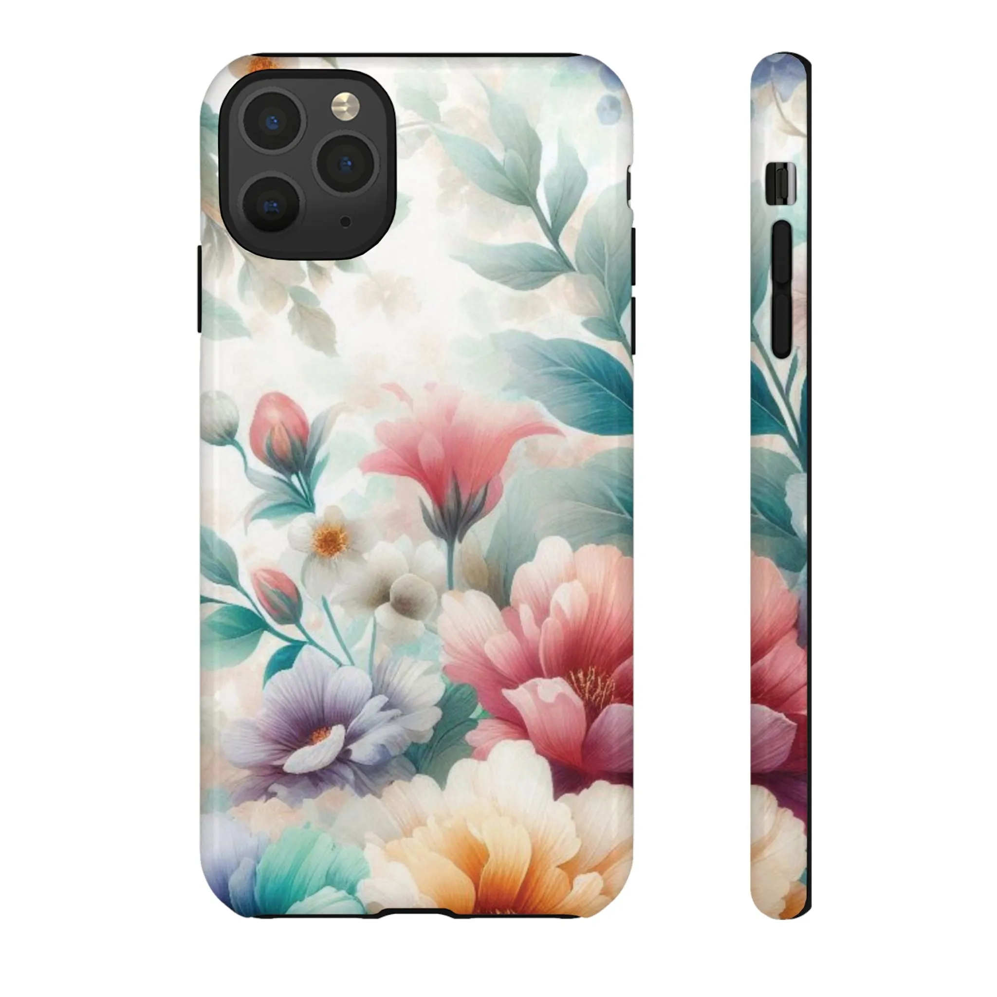 Flowers in pastel colors Tough Cases