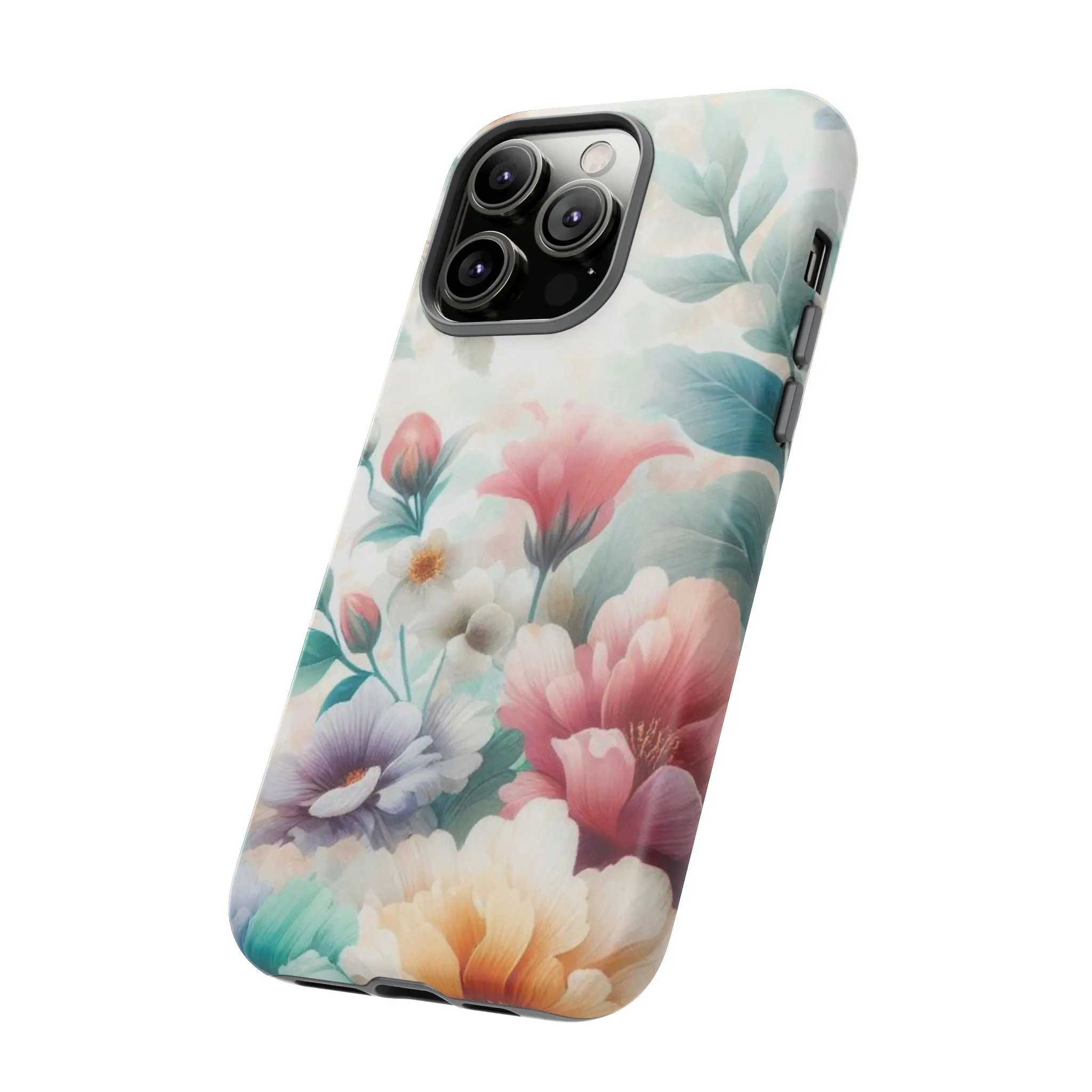 Flowers in pastel colors Tough Cases