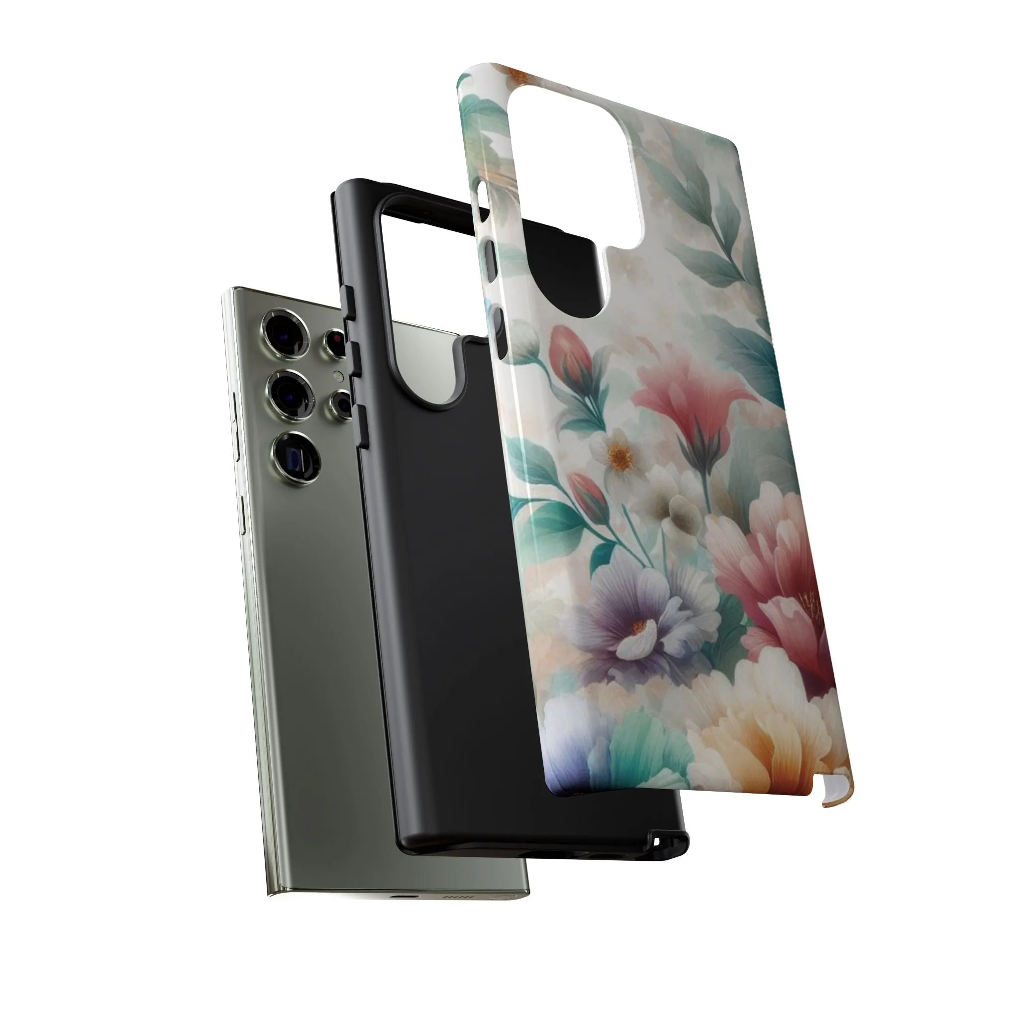 Flowers in pastel colors Tough Cases