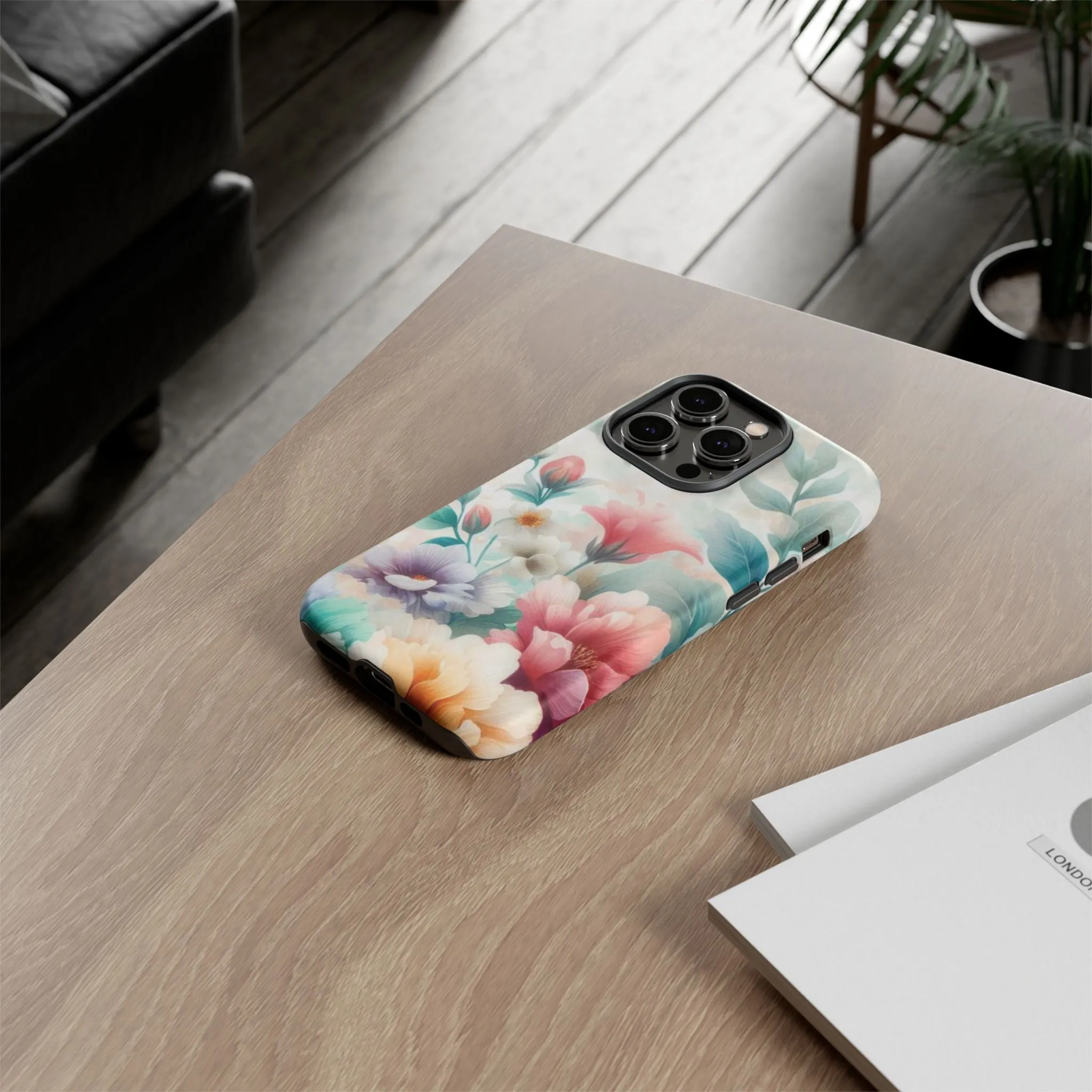 Flowers in pastel colors Tough Cases